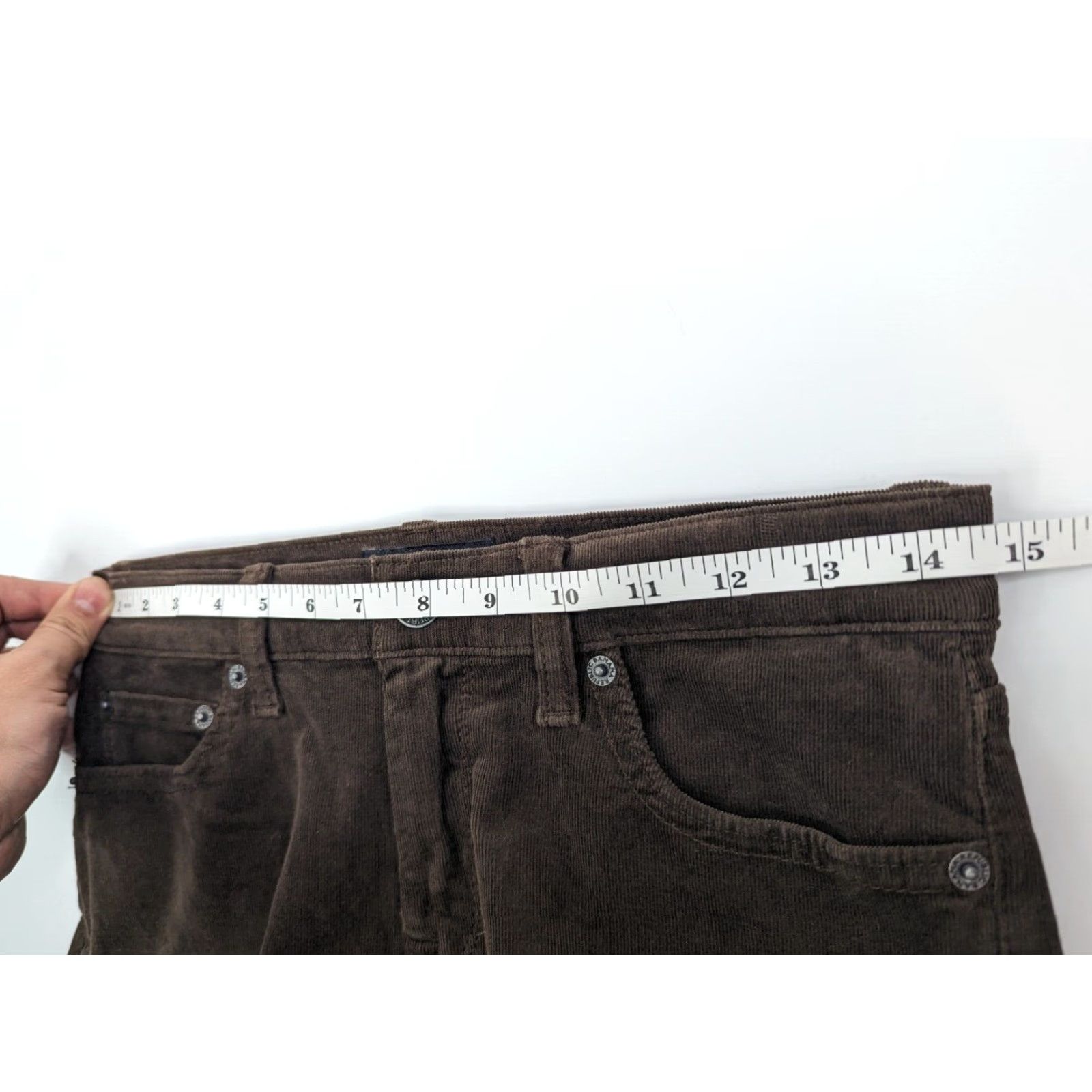 Banana Republic Banana Republic Black Corduroy Skinny Pants Women's 26 Cotton Blend Spandex Slim Pockets Modern Classic Size 26" / US 2 / IT 38 - 7 Thumbnail