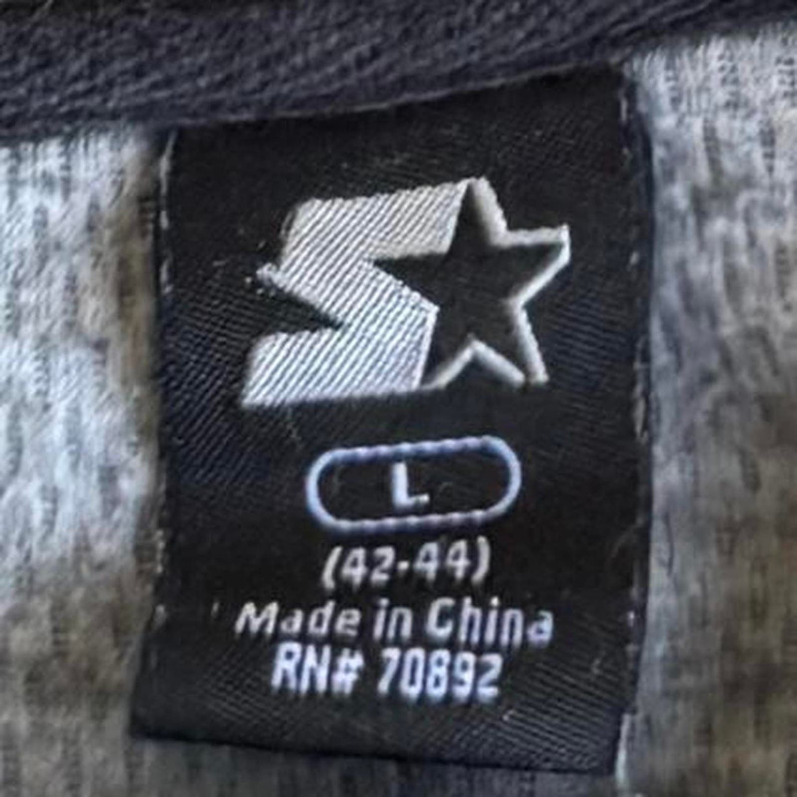 Starter Broken Zipper Vintage Y2K Baggy Starter Skater Cyber Hoodie Size US L / EU 52-54 / 3 - 3 Thumbnail