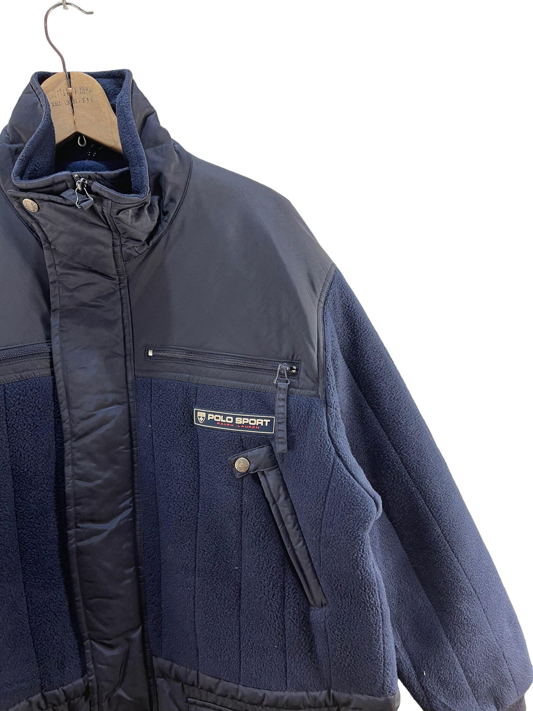 Polo Ralph Lauren Vintage Polo Sport Ralph Lauren Fleece Jacket Size L / US 10 / IT 46 - 9 Thumbnail