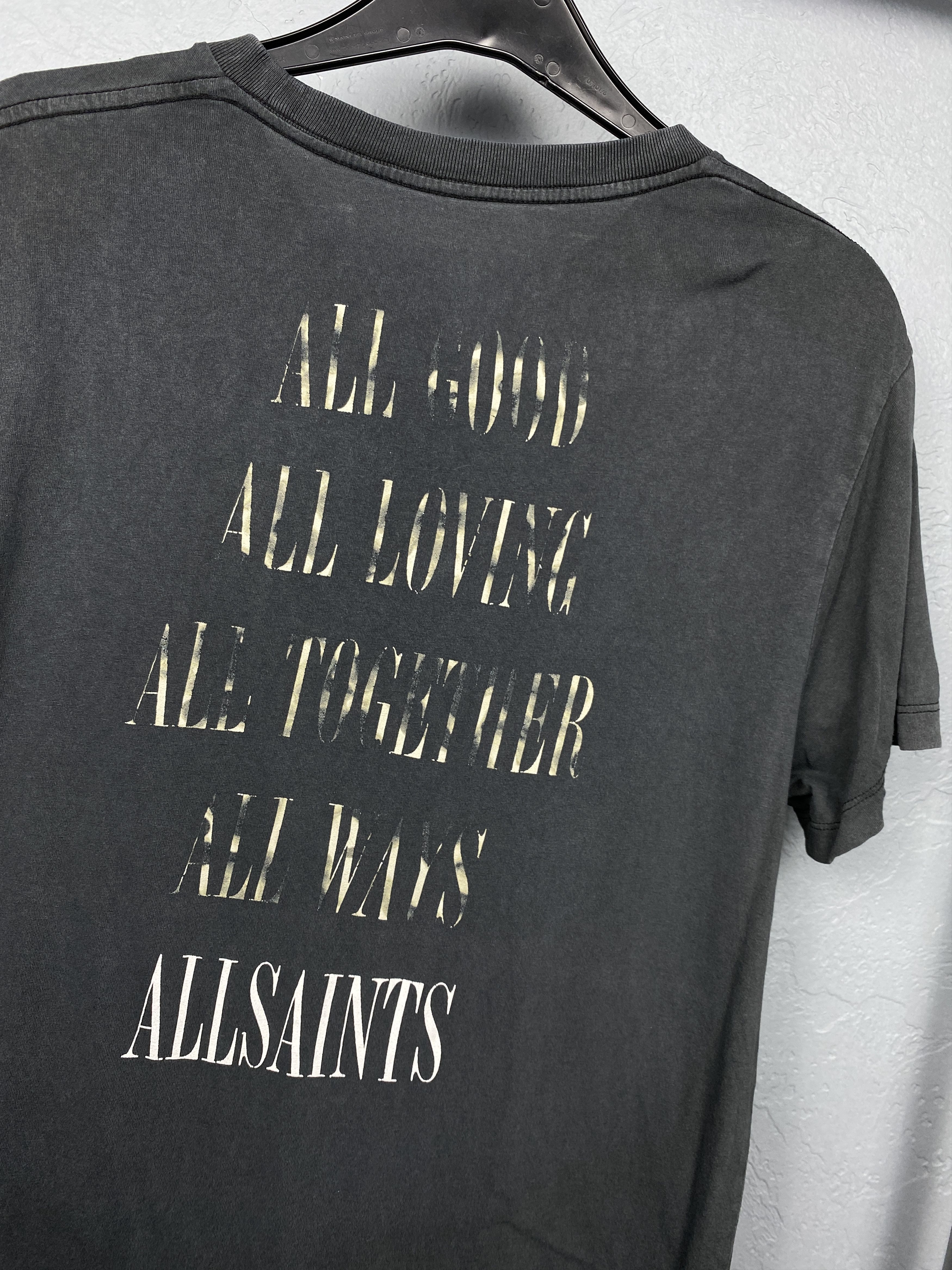 Allsaints Allsaints Tortell Boyfriend Crew Neck T-Shirt Size US S / EU 44-46 / 1 - 7 Thumbnail