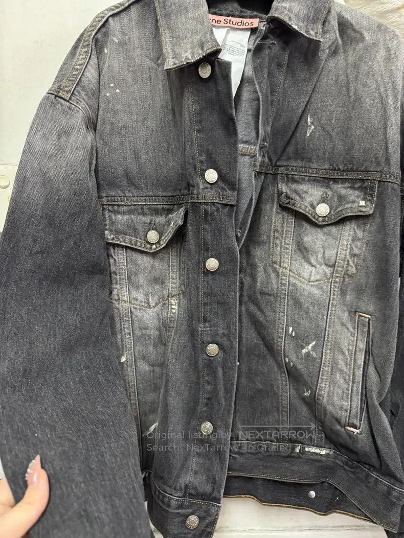Acne Studios Acne Studios Retro faded ink-splashed loose off-the-should Size US XS / EU 42 / 0 - 9 Thumbnail