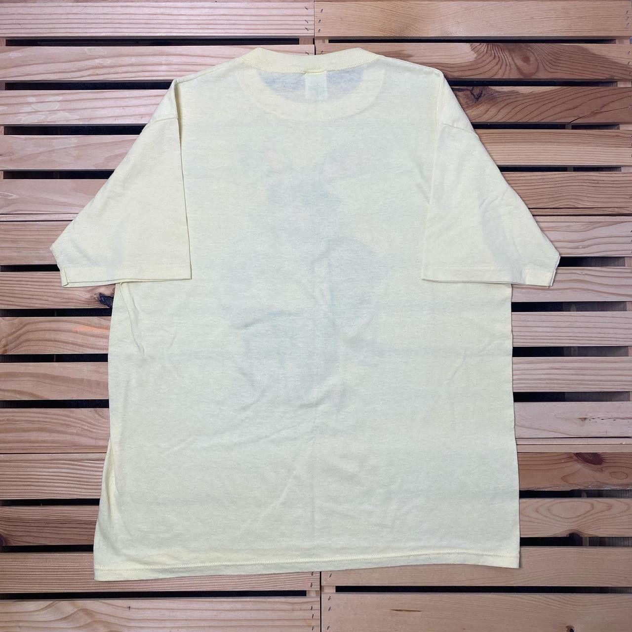 Jerzees True Vintage Cartoon Rabbit 1987 Yellow Nature Tee Size XL Size US XL / EU 56 / 4 - 2 Thumbnail