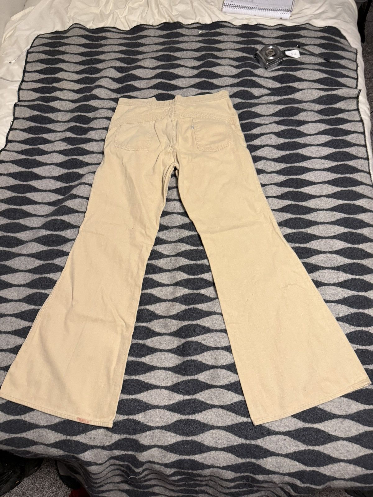 Levi's × Vintage Levi’s khaki bell bottoms 70s Size US 34 / EU 50 - 2 Thumbnail