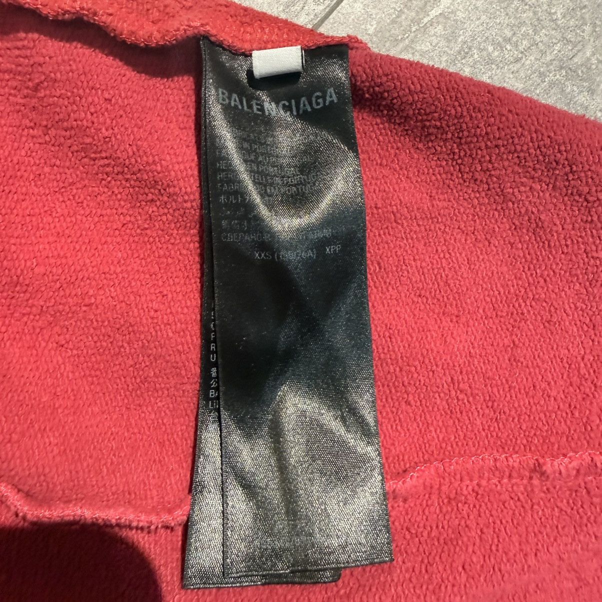 Balenciaga LIMITED EDITION 48/50 Balenciaga reconstructed hoodie Size US L / EU 52-54 / 3 - 5 Thumbnail