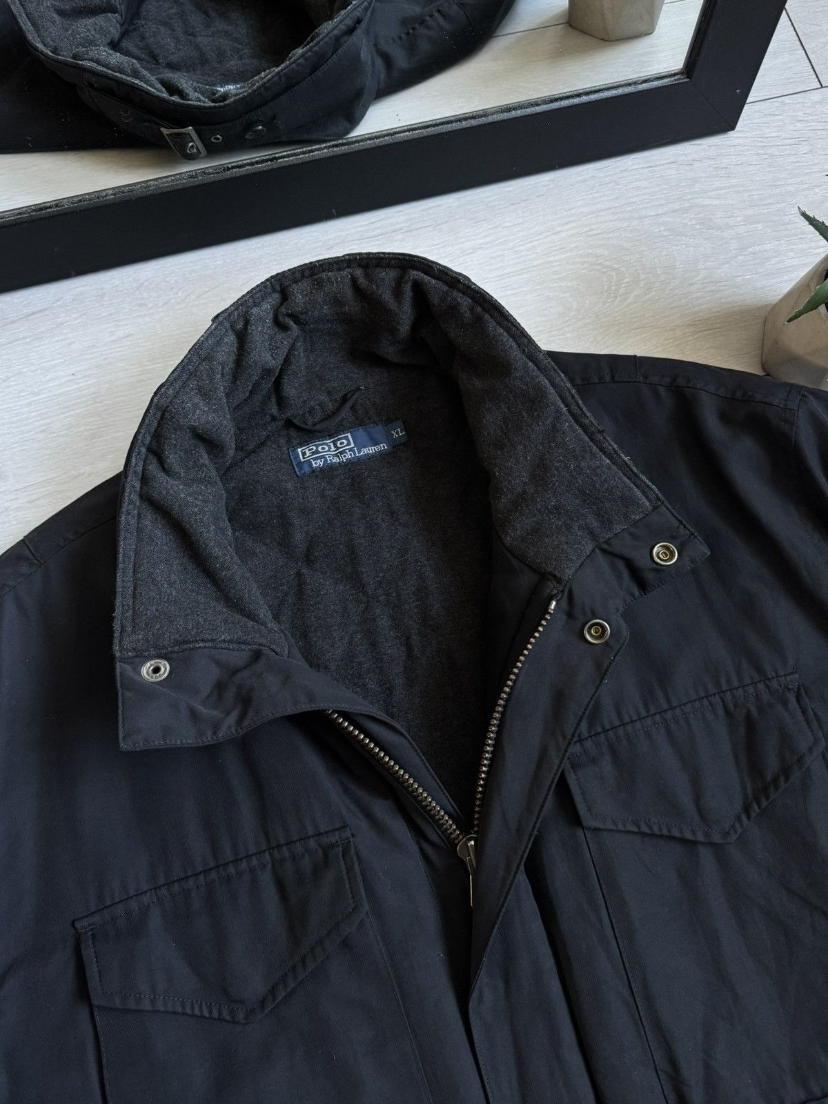 Polo Ralph Lauren Vintage Polo Ralph Lauren Nylon Fleeced Field Jacket Size US XL / EU 56 / 4 - 8 Thumbnail