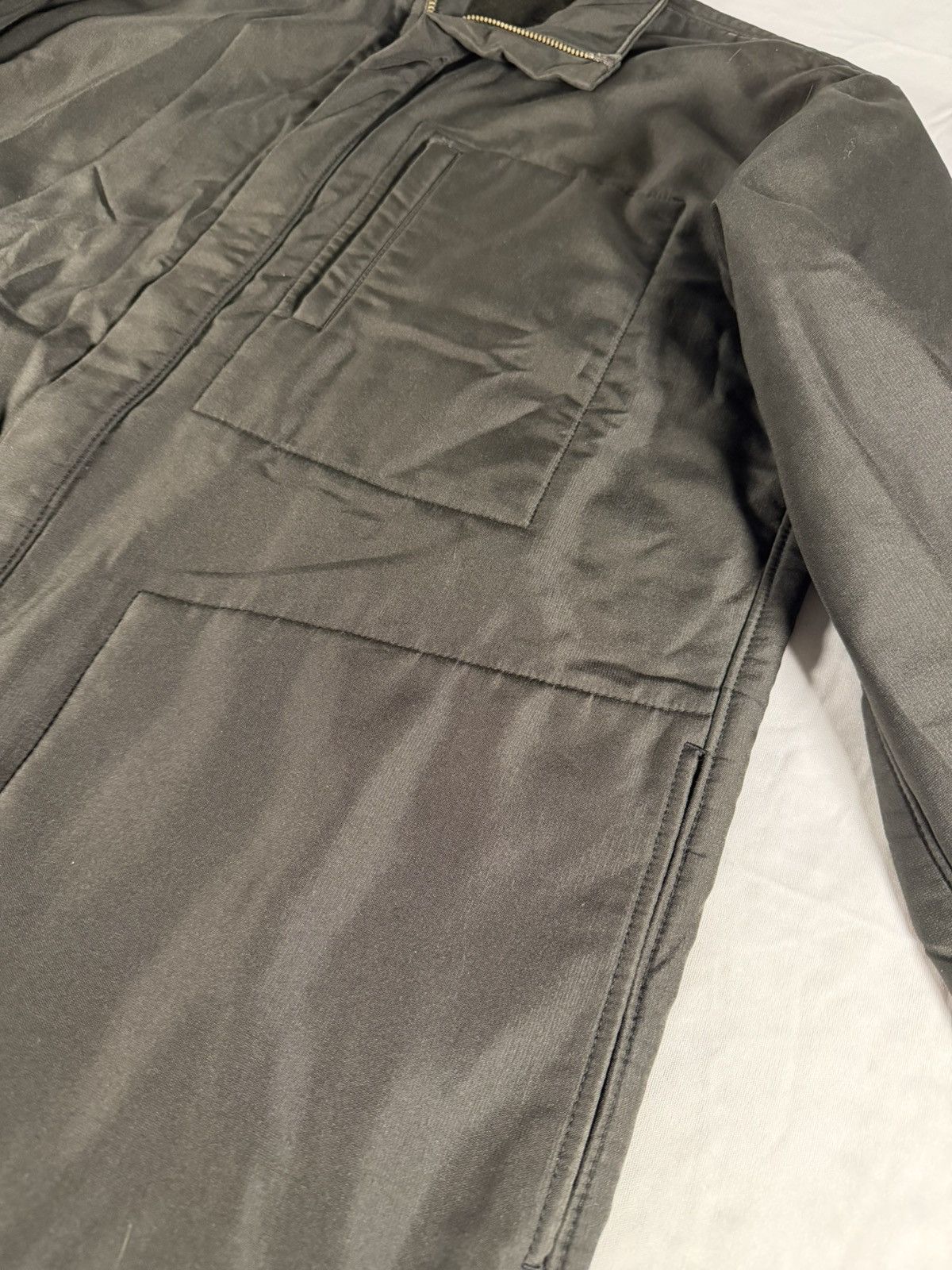 JUN MEN Junmen Japanese Archive Black Nylon Blend Fur Lined Jacket L Size US L / EU 52-54 / 3 - 2 Thumbnail