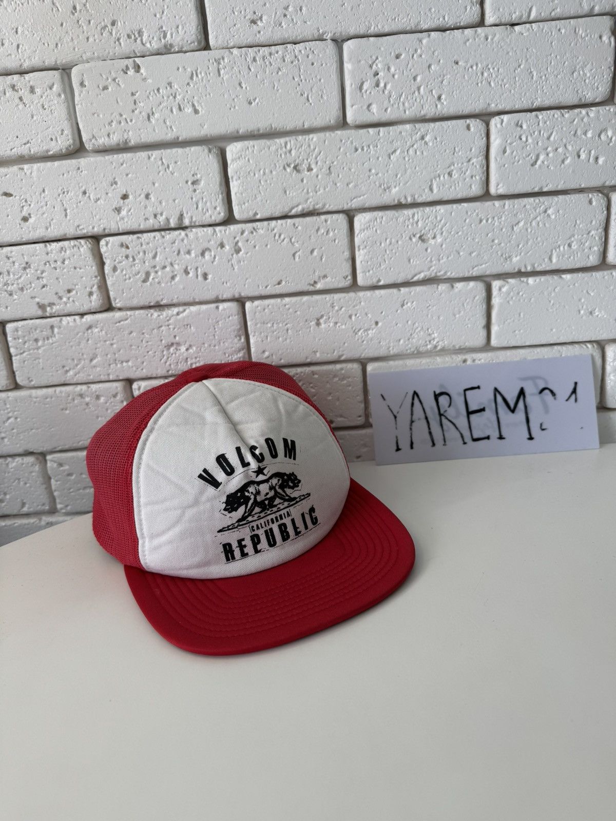 Volcom Volcom California Republic vintage cap hat Size ONE SIZE - 1 Thumbnail