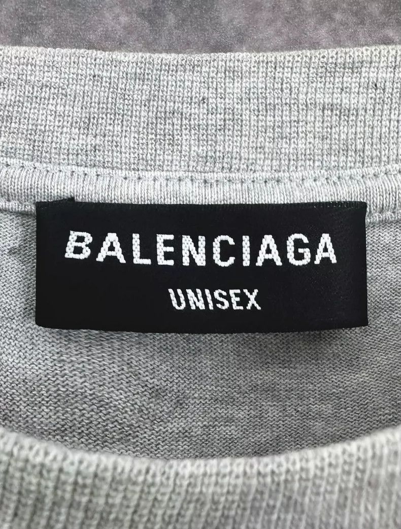 Balenciaga Balenciaga FW22 Logo Distressed Casual T-Shirt-2506 Size US XS / EU 42 / 0 - 7 Thumbnail
