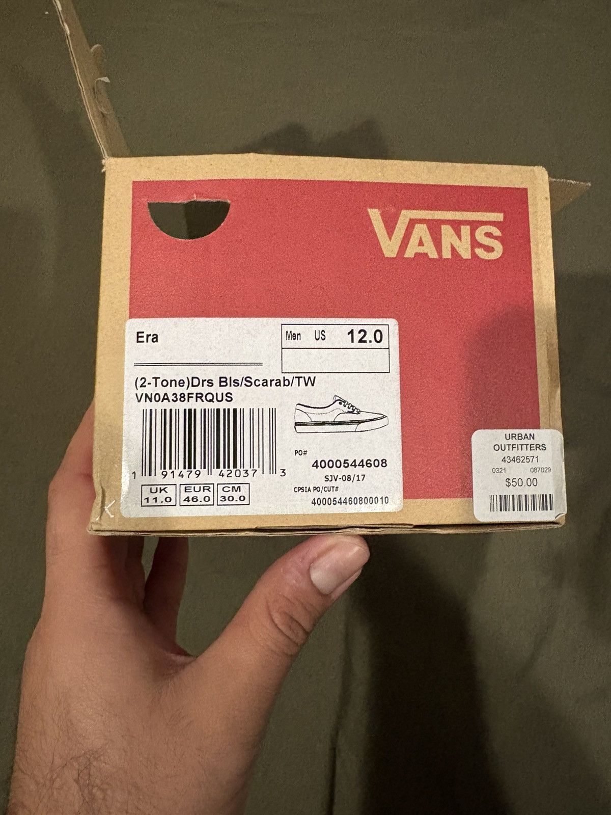 Vans Vans Era Size US 12 / EU 45 - 5 Thumbnail