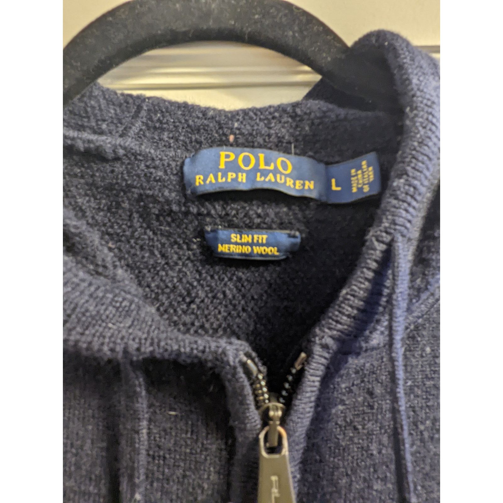 Polo Ralph Lauren Polo Ralph Lauren Wool Hoodie Size US L / EU 52-54 / 3 - 2 Thumbnail