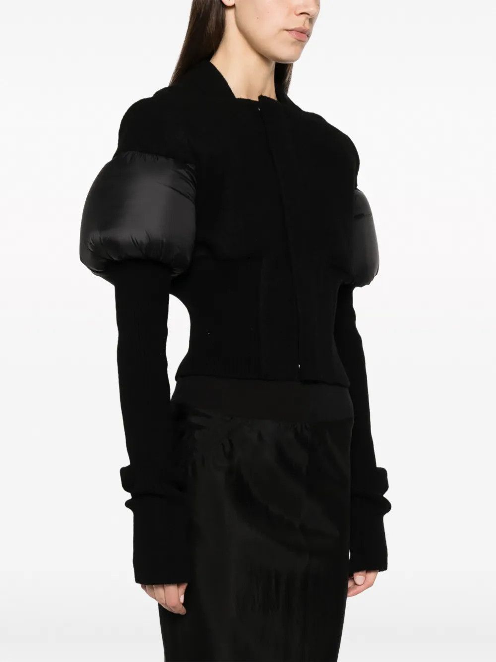 Rick Owens o1y0126 Shell Jacket in Black Size S / US 4 / IT 40 - 3 Thumbnail