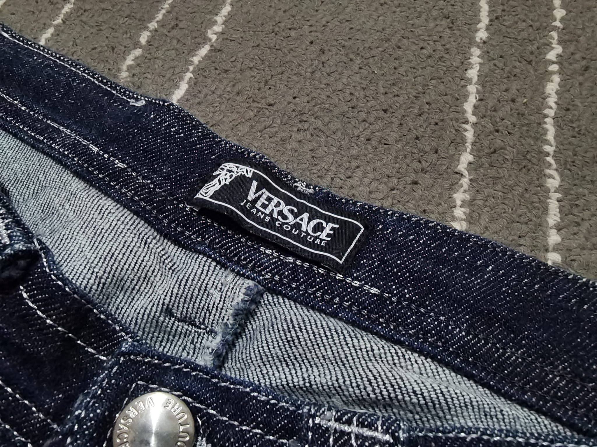 Versace VERSACE JEANS COUTURE bootcut woman jeans w30 22353 Size 30" / US 8 / IT 44 - 6 Thumbnail
