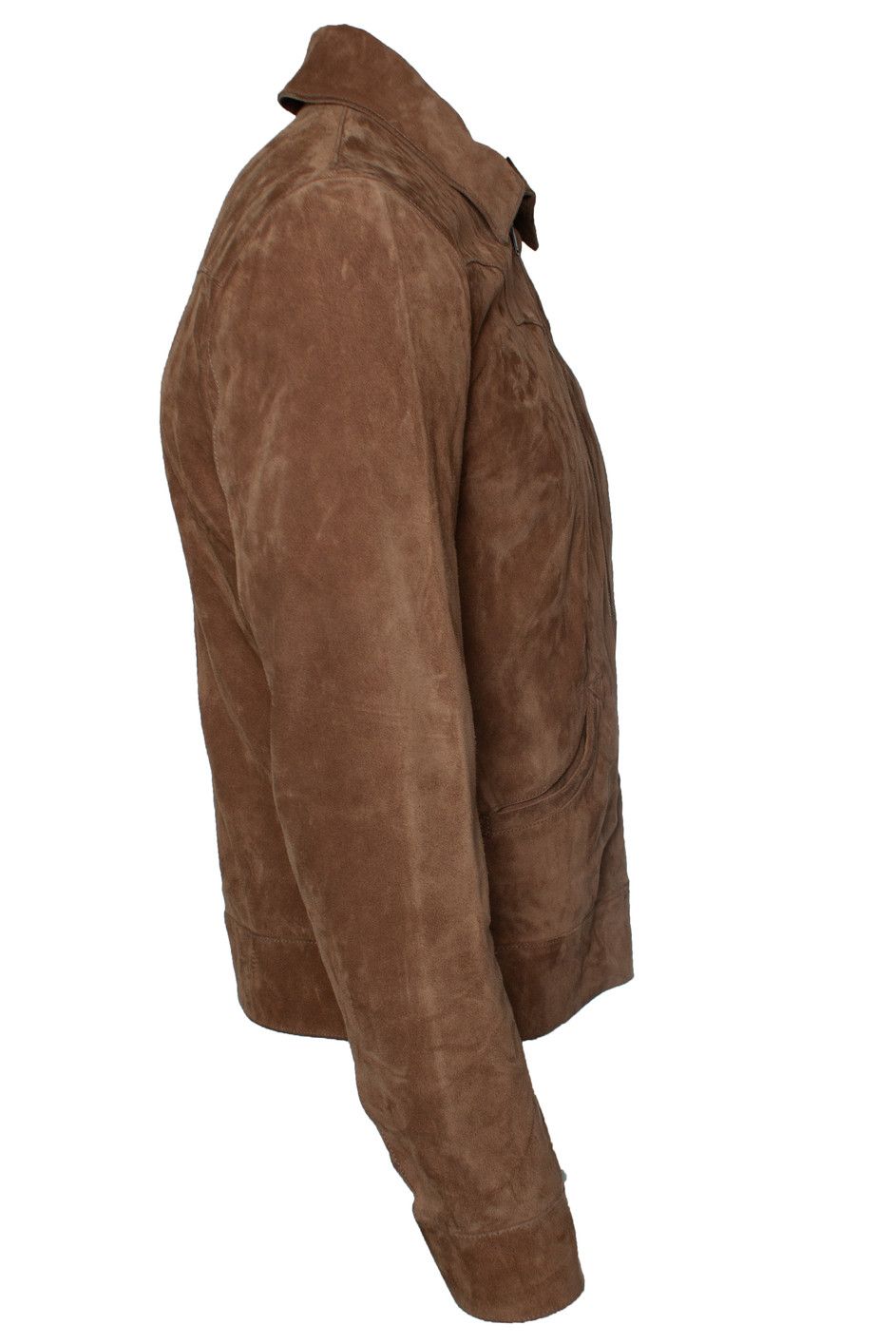 Saint Laurent Paris Saint Laurent, Suede western jacket in cognac Size US M / EU 48-50 / 2 - 4 Thumbnail