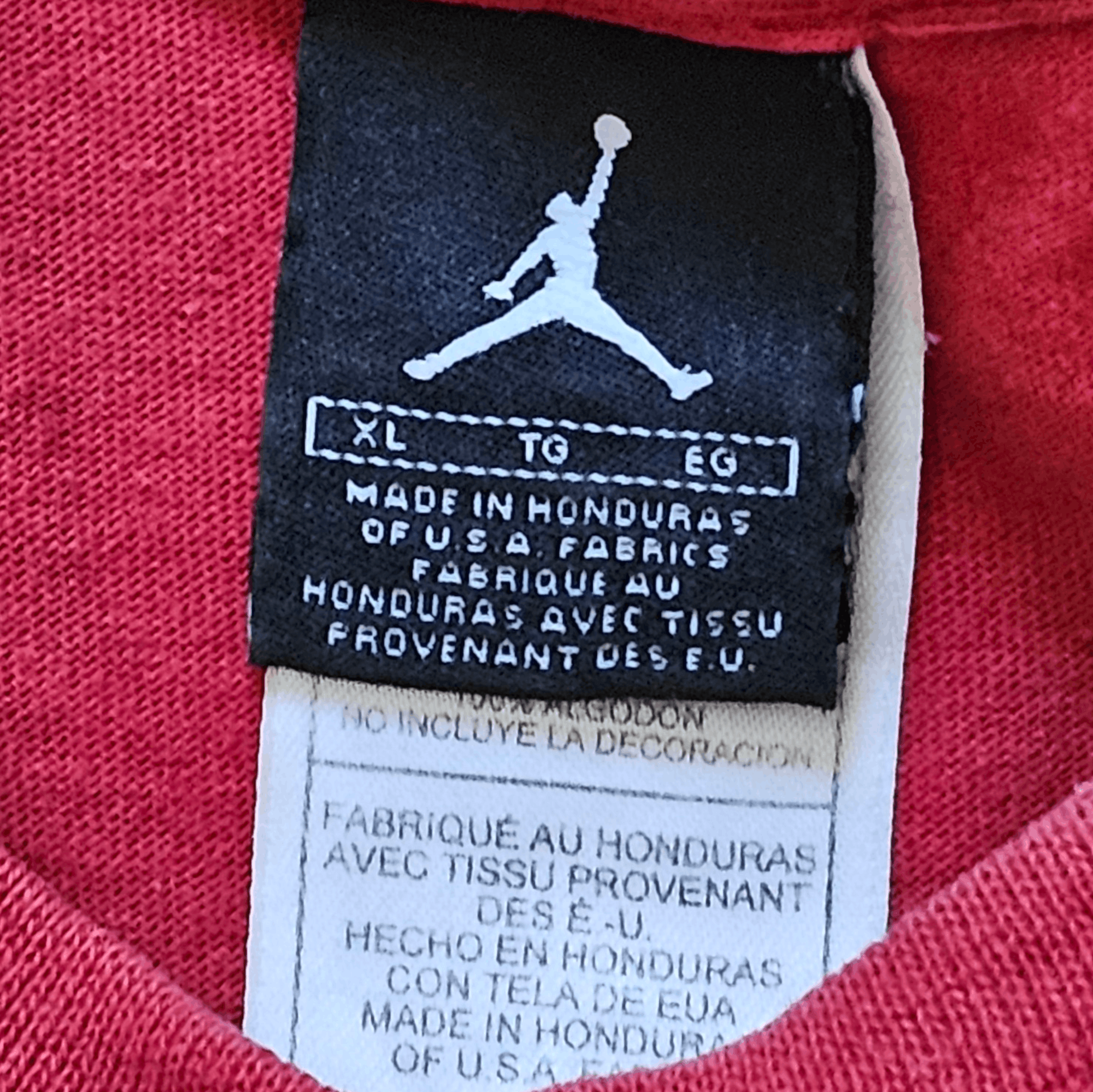 Jordan Brand × NBA × Vintage Jordan Learn To Fly Rare Tee Size US XL / EU 56 / 4 - 5 Thumbnail