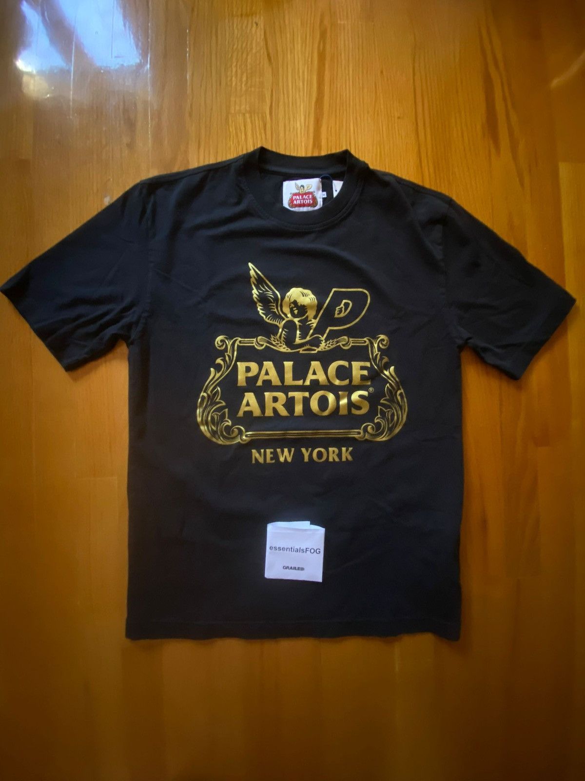 Mサイズ　PALACE x Stella Artois PALACE x STELLA ARTOIS SWEAT SOHO NEW YORK Blac