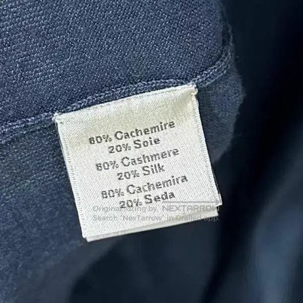 Hermes Hermes Dark blue cashmere zipper jacket Size US M / EU 48-50 / 2 - 5 Thumbnail