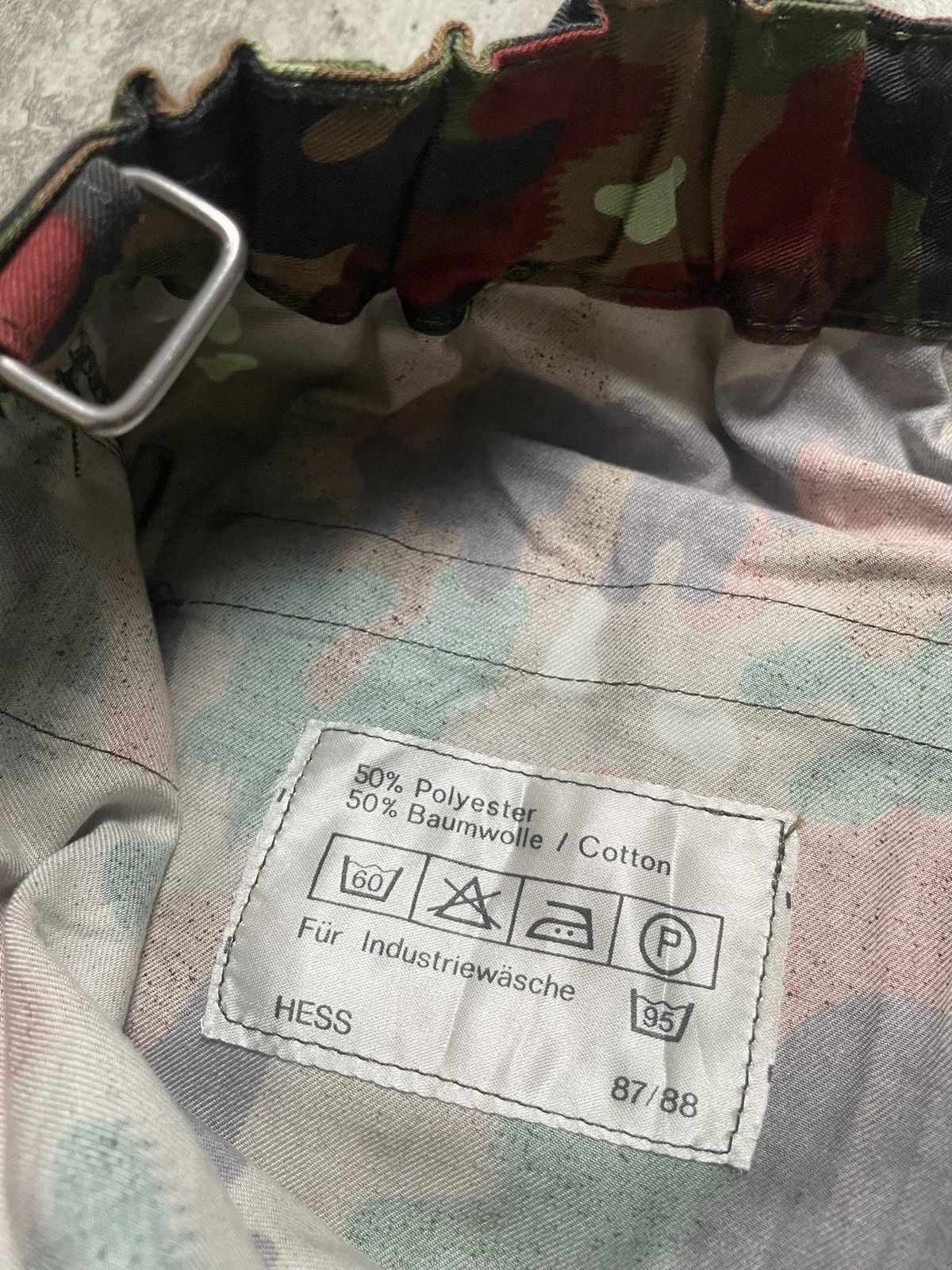 Japanese Brand M83 Swiss Field Camo Pants Size US 32 / EU 48 - 12 Thumbnail