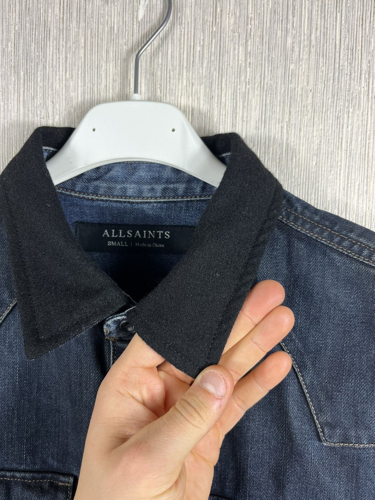 Allsaints Allsaints denim canton ls shirt distressed washed jacket Size US S / EU 44-46 / 1 - 10 Thumbnail