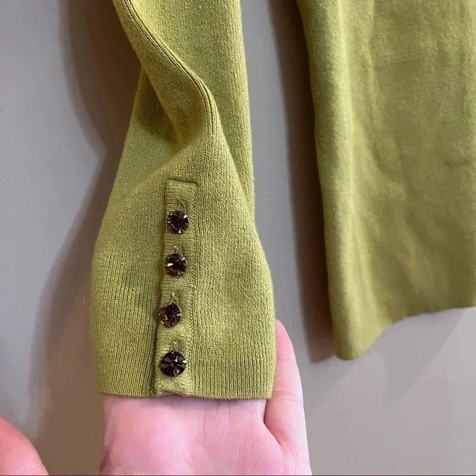 Other Dana Buchman Petite Pullover Sweater Size S 3/4 Sleeves Size S / US 4 / IT 40 - 4 Thumbnail
