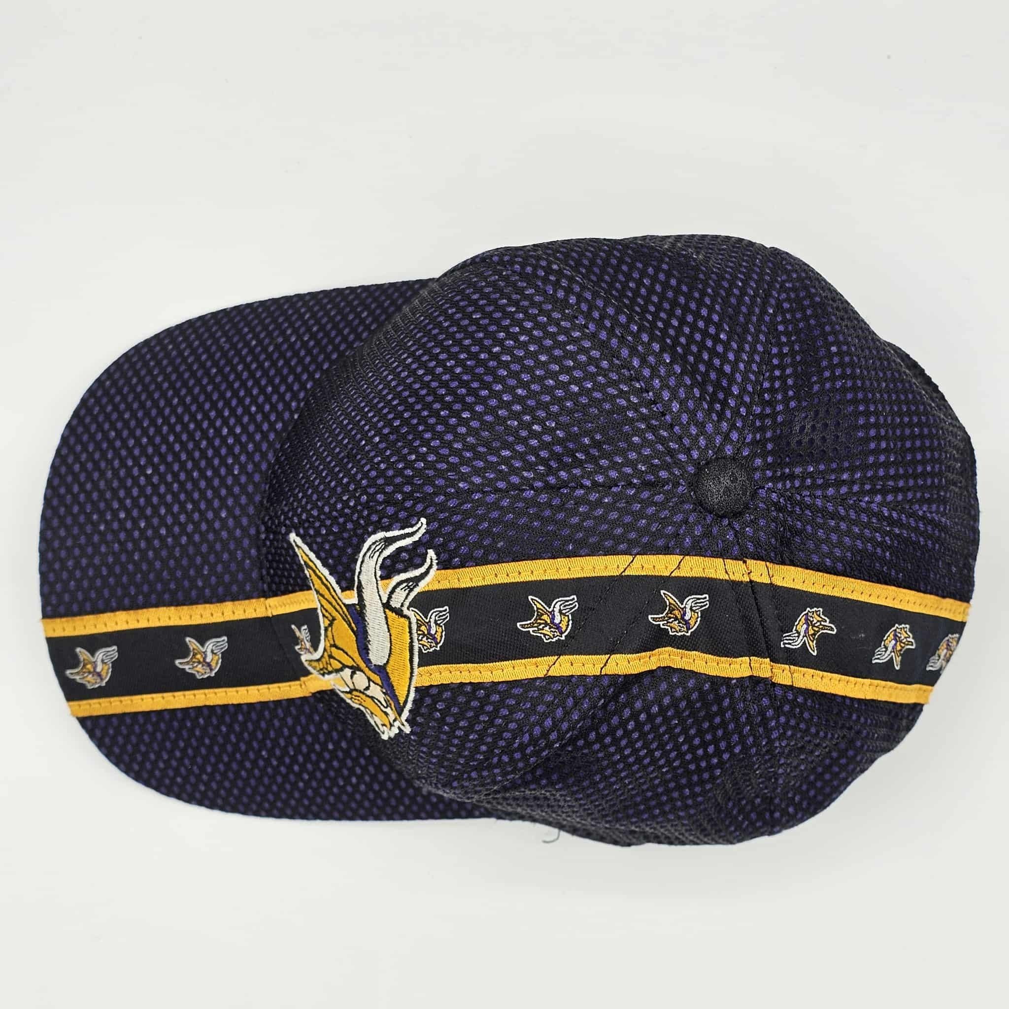 Vintage Minnesota Vikings Vintage Y2K Drew Pearson Mesh Hat Size ONE SIZE - 4 Thumbnail