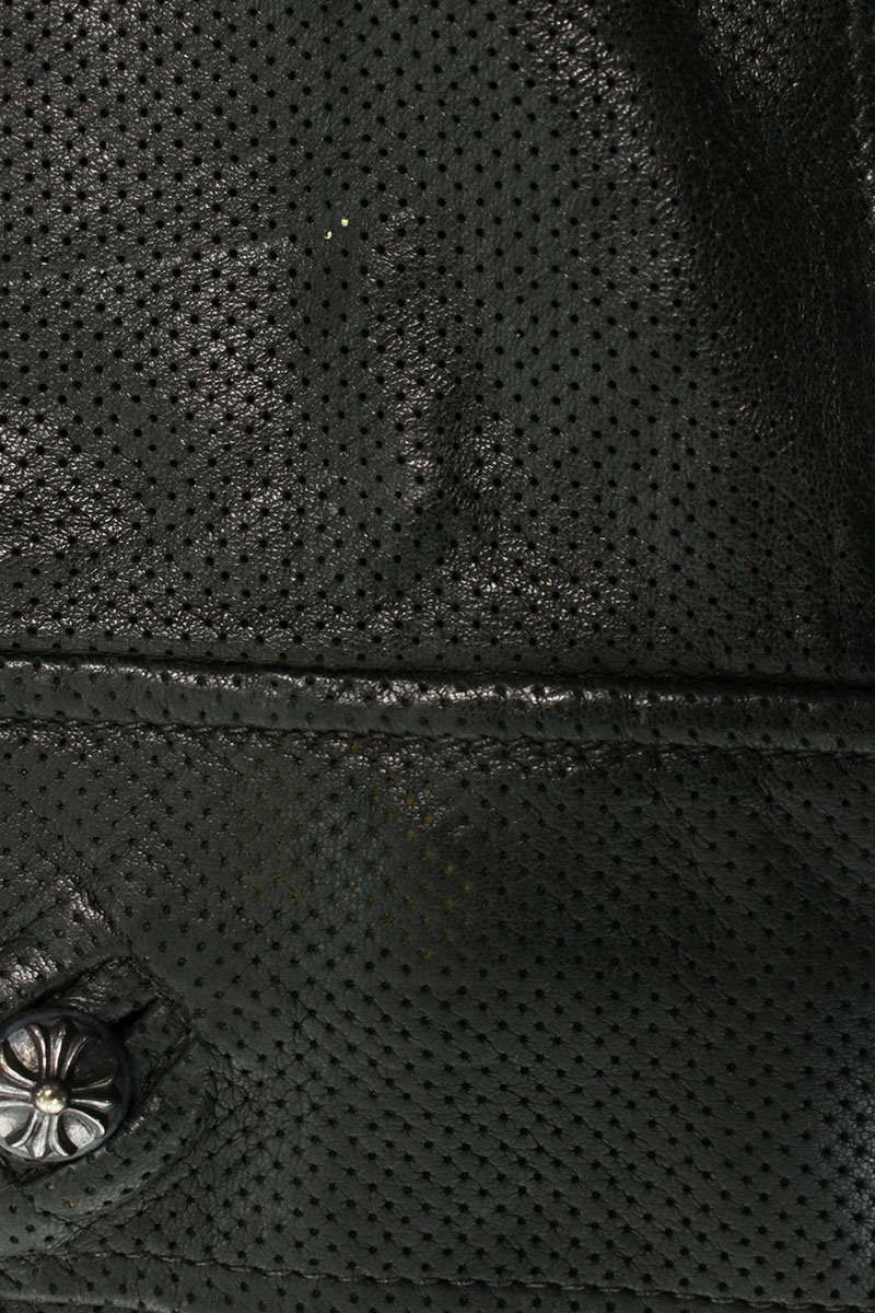 Chrome Hearts Chrome Hearts Cross Ball Punched Leather Skirt - Size S Size 26" / US 2 / IT 38 - 4 Thumbnail