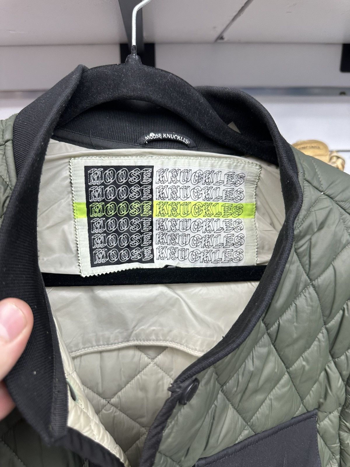 Moose Knuckles Moose Knuckles Statewood jacket diamond-quilted Down Green Size US XL / EU 56 / 4 - 5 Thumbnail