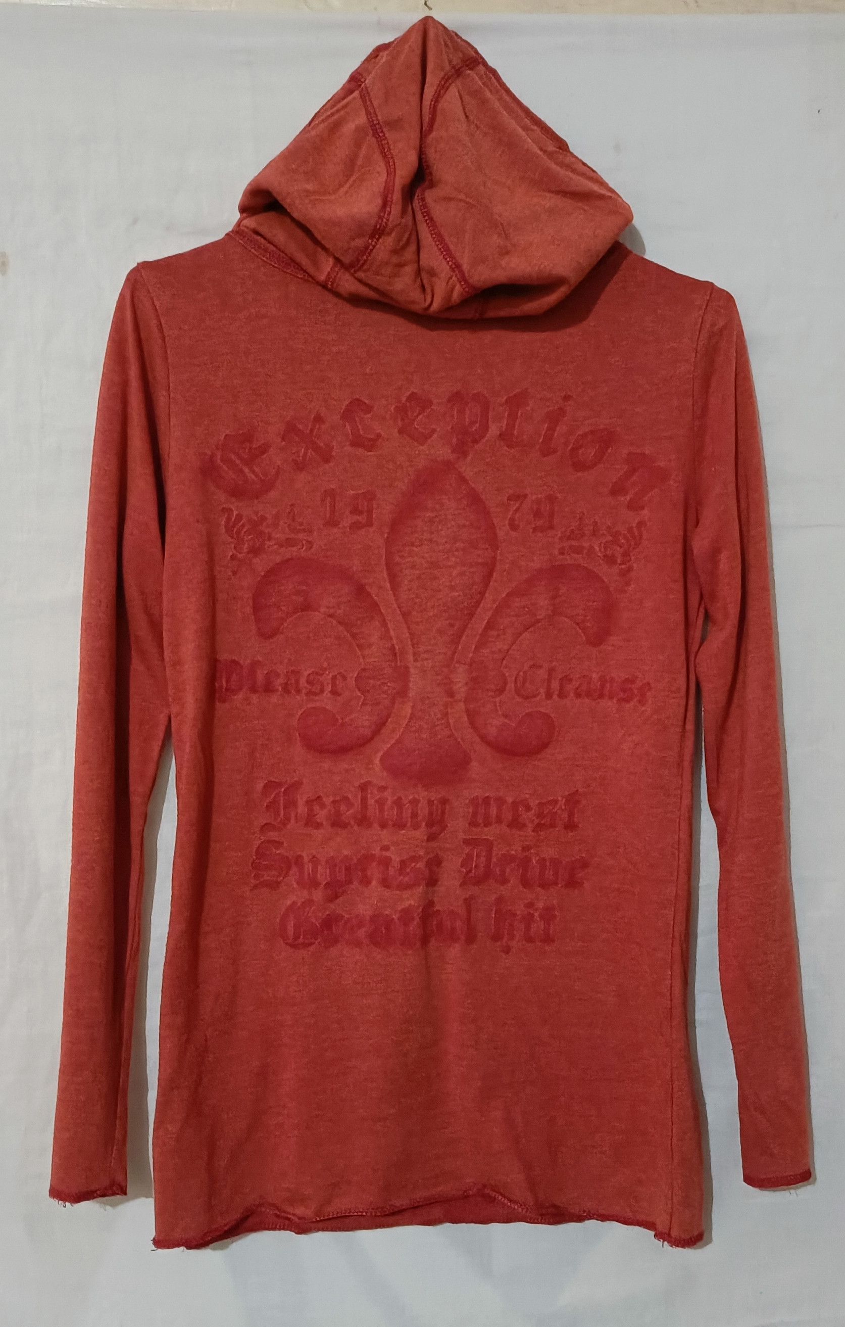 Beauty Beast × Hysteric Glamour × If Six Was Nine Japan Chrome Hearts Cross Double Layer Distressed Hoodie Size M / US 6-8 / IT 42-44 - 1 Thumbnail