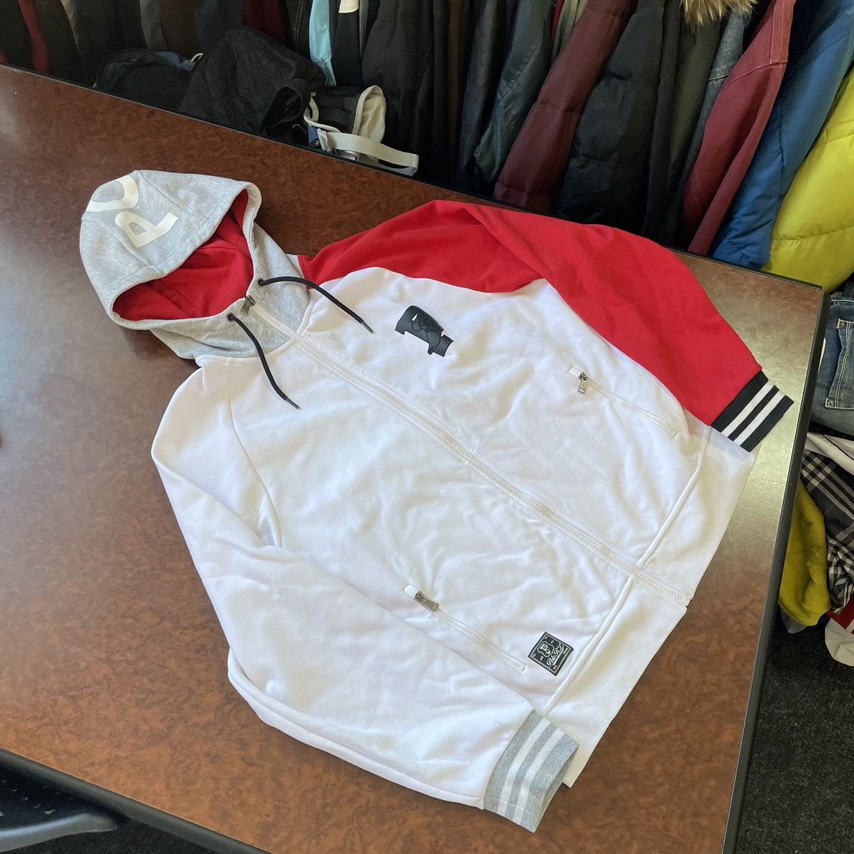 Crazy Polo Ralph Lauren Y2K Zip hoodie big pony Sweatshirt