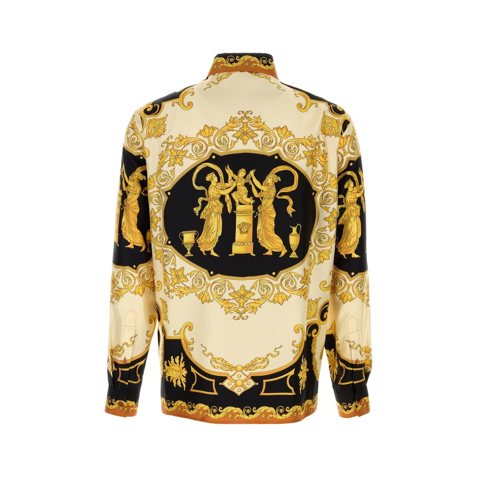 Versace VERSACE Silk Shirt New & Authentic (Men's size:M;) Size US M / EU 48-50 / 2 - 2 Thumbnail
