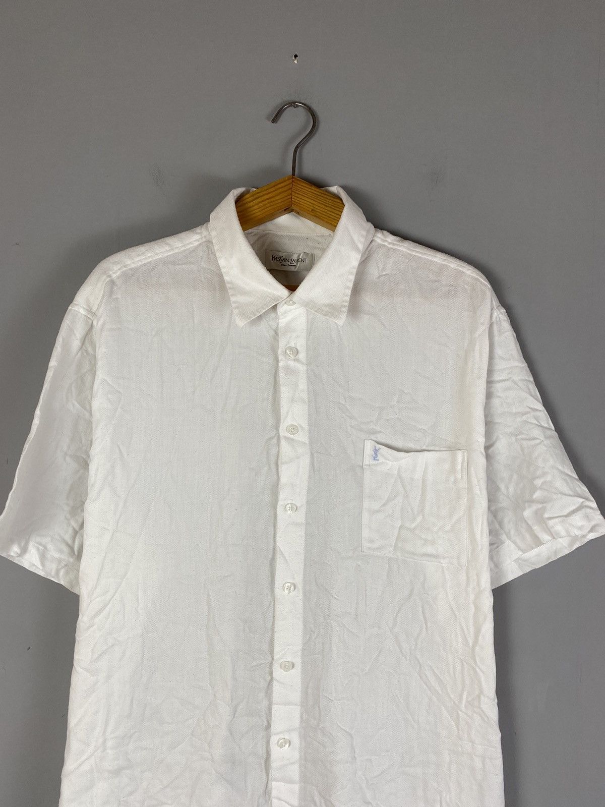 Yves Saint Laurent Vintage Yves Saint Laurent shirt ysl Size US XXL / EU 58 / 5 - 2 Thumbnail