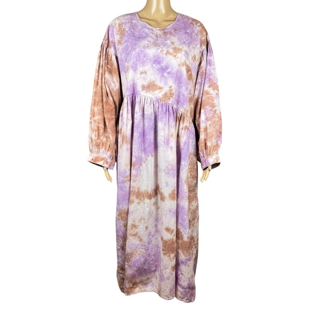 Other NWT New $245 Urban Outfitters Et Tigre Jayme Tie Dye Oversi Size XL / US 12-14 / IT 48-50 - 3 Thumbnail