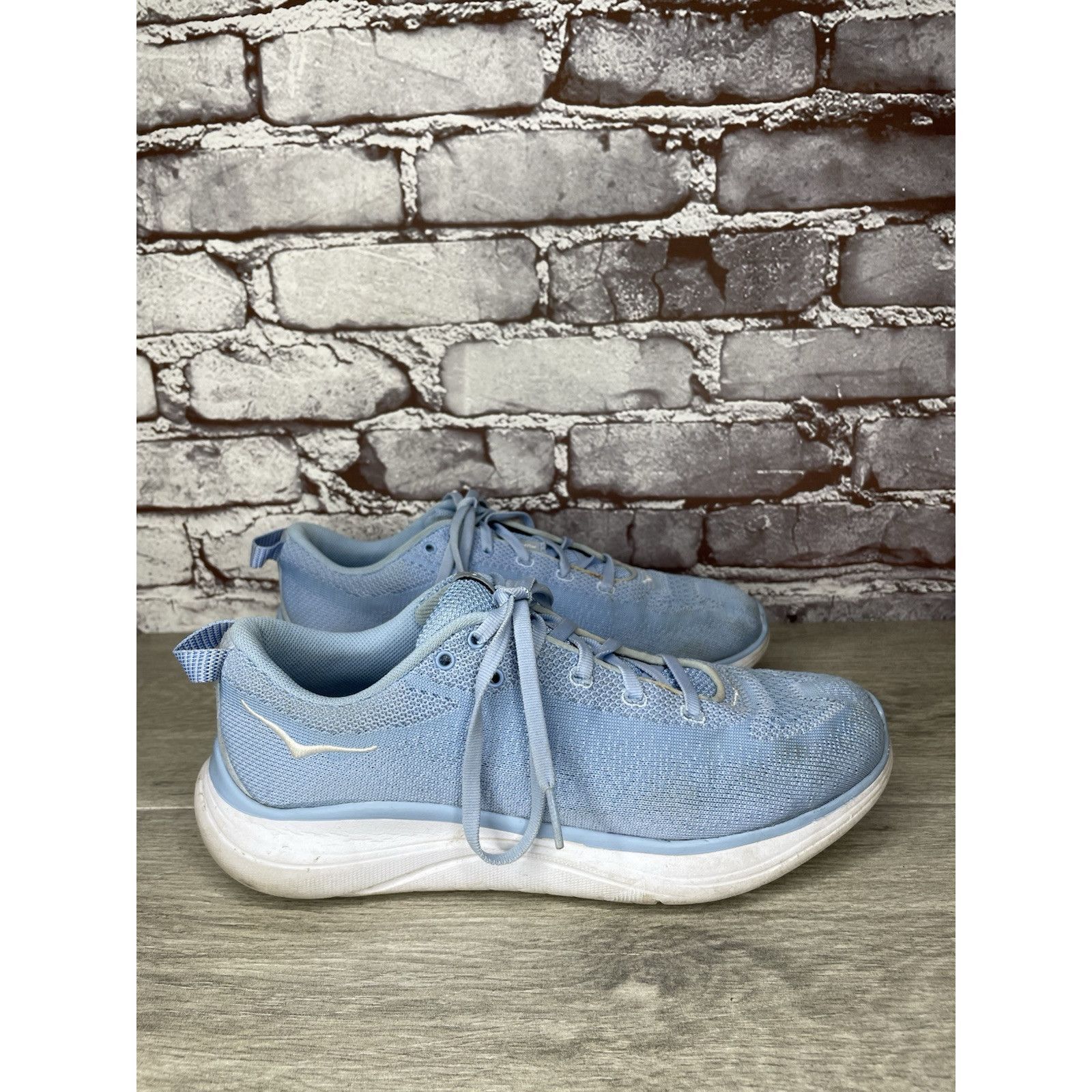 Hoka Hoka One One Hupana Flow Blue Fabric Running Shoes Sneakers Size US 8 / IT 38 - 23 Thumbnail