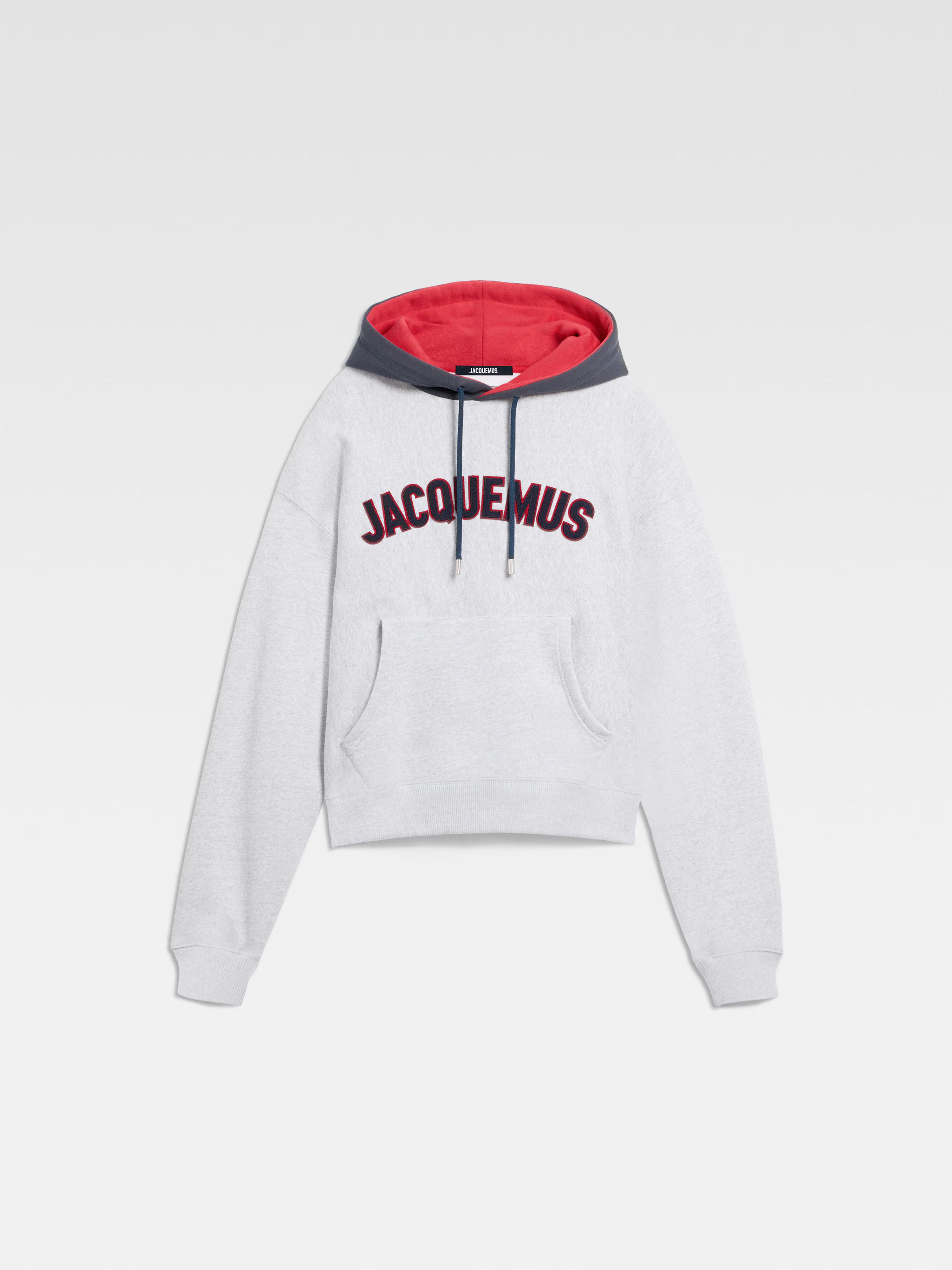 Jacquemus o1h1sh10525 Le Hoodie Baseball in Grey Size US XL / EU 56 / 4 - 1 Thumbnail