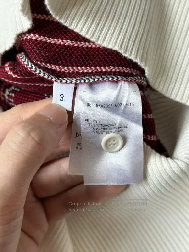 Thom Browne Thom Browne Sweater Size US L / EU 52-54 / 3 - 4 Thumbnail