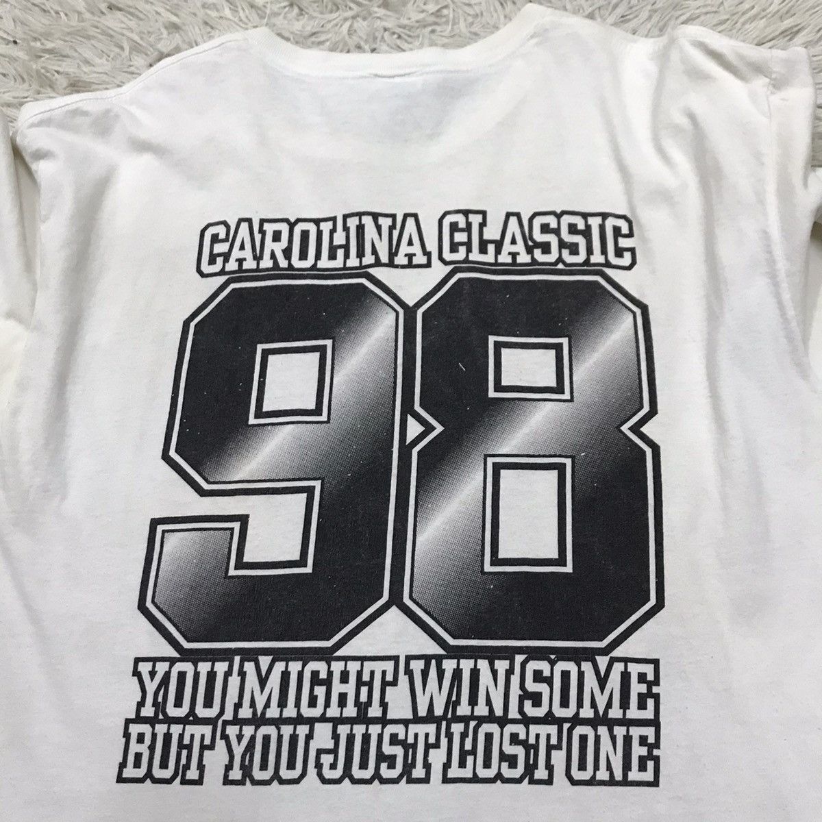 NFL VINTAGE 90s NFLP CAROLINA CLASSIC BULLDOG VS AGGIES TSHIRT Size US XL / EU 56 / 4 - 12 Thumbnail