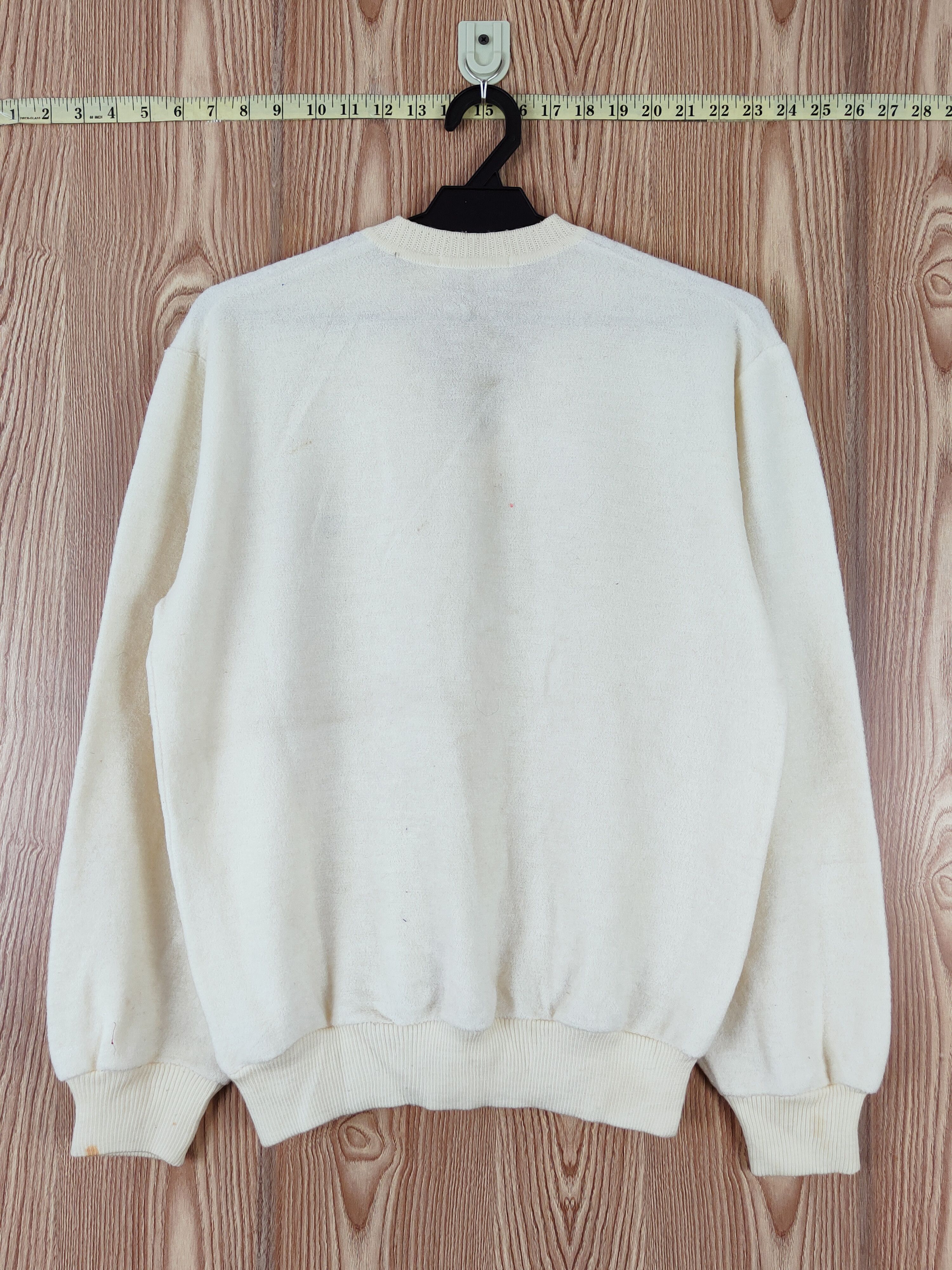 Vintage Shot Arrow Ivory Knitwear Sweatshirts #W758 Size US M / EU 48-50 / 2 - 8 Thumbnail