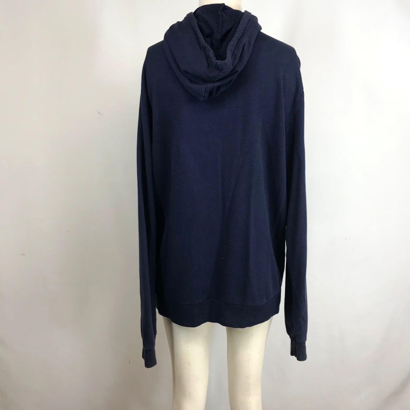 Marine Layer Marine Layer Navy Blue Zip Up Hoodie With Logo Graphic Size M Mens Regular Fit Size M / US 6-8 / IT 42-44 - 5 Thumbnail
