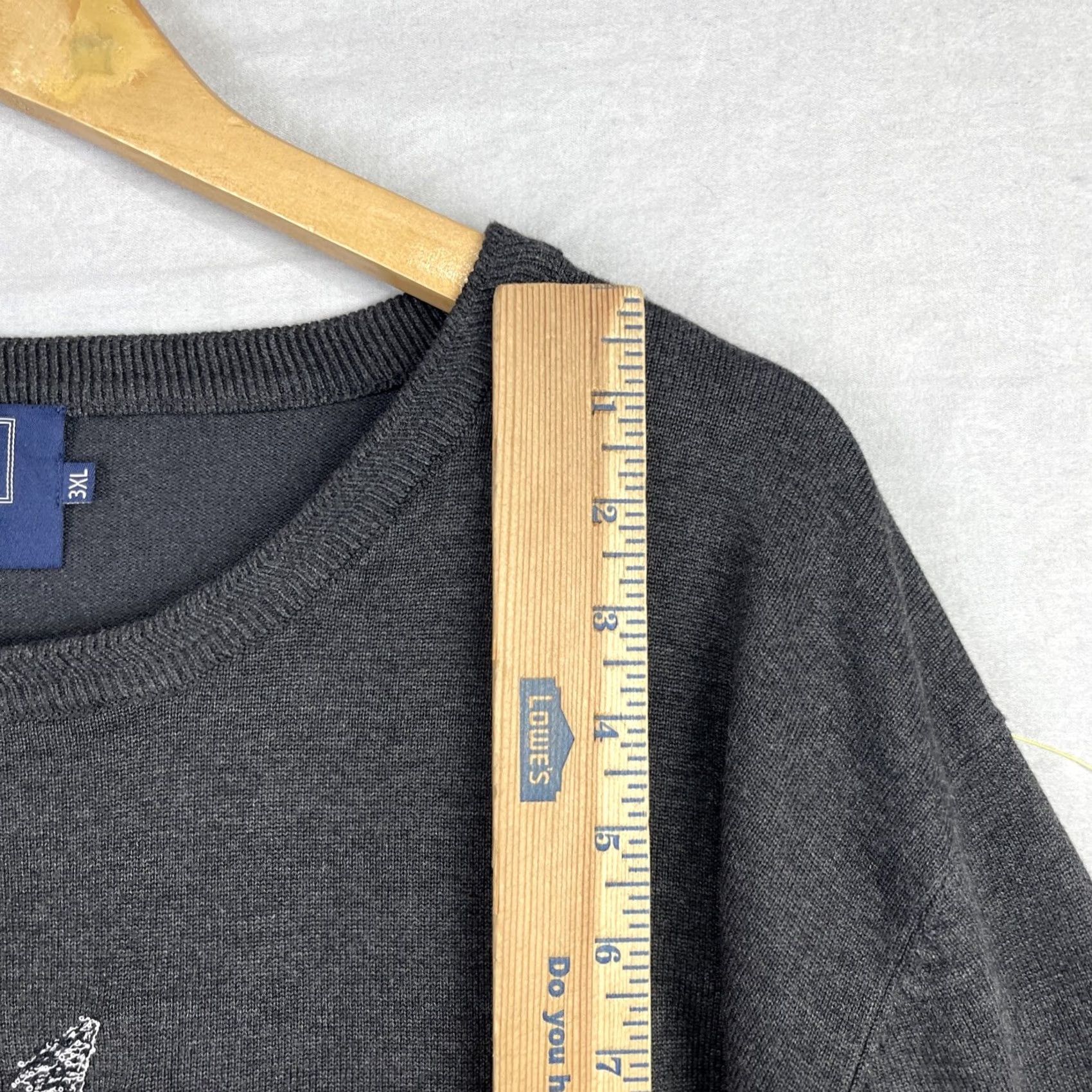 Vintage Grateful Dead Sweater Mens 3XL Gray Section 119 Sweatshirt Pullover Lightning Bolt Size US XXL / EU 58 / 5 - 6 Thumbnail
