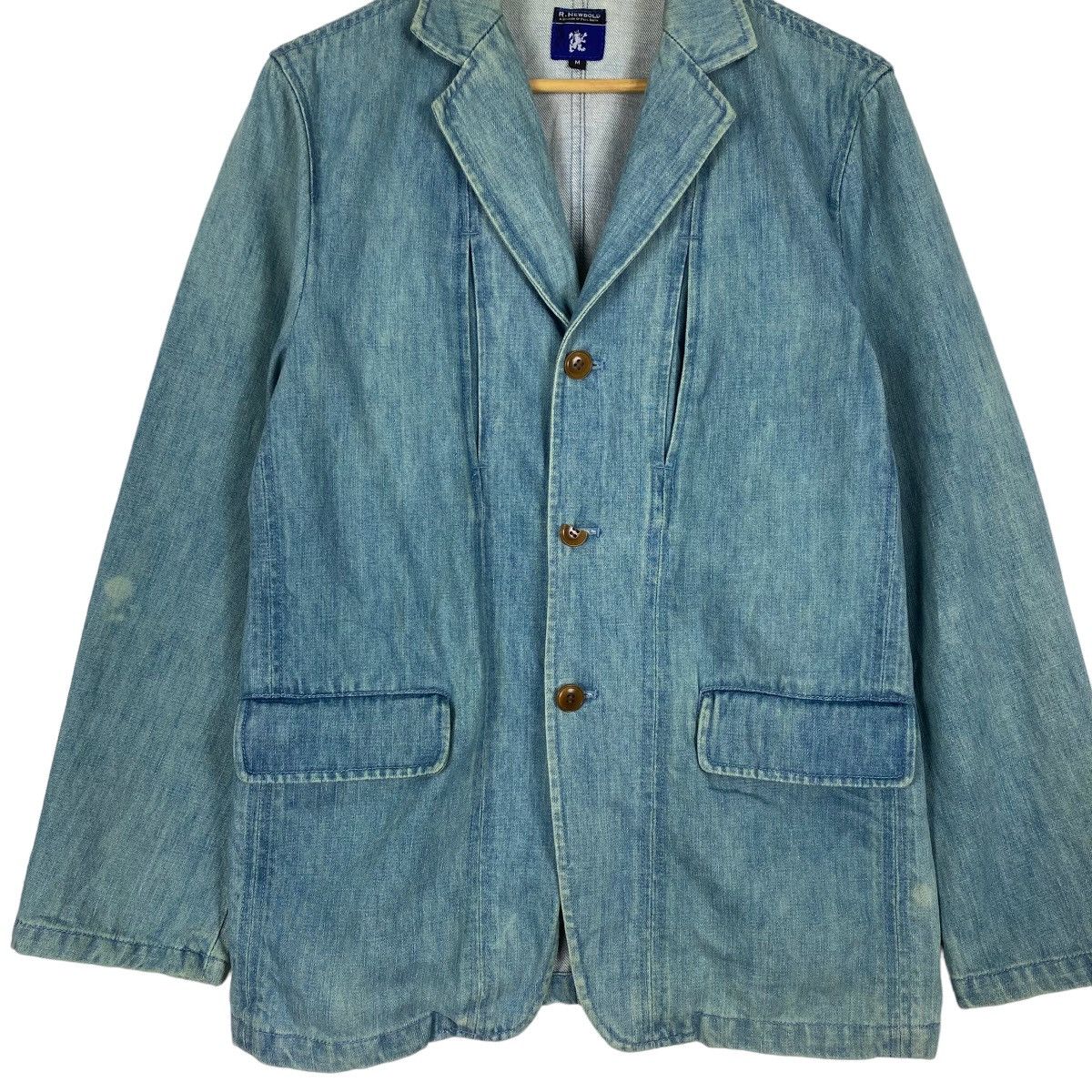 Paul Smith R.NEWBOLD PAUL SMITH DENIM JACKET Size US M / EU 48-50 / 2 - 5 Thumbnail