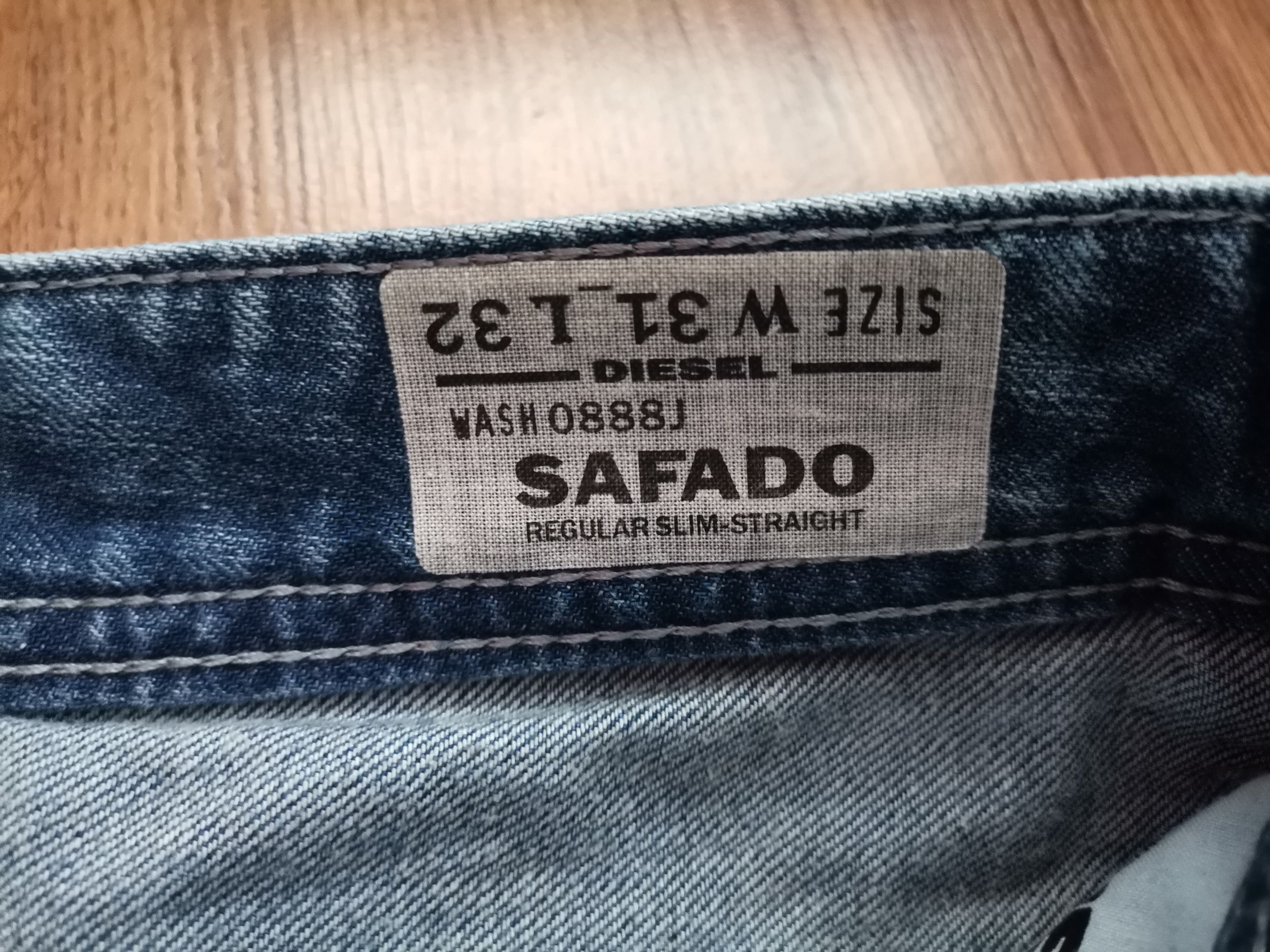 Diesel Diesel Safado Distressed Jeans Size US 31 - 2 Thumbnail