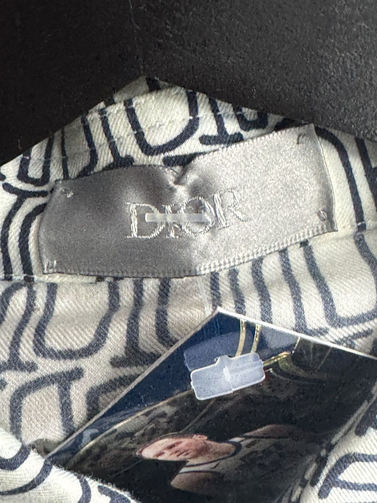 Dior DIOR x SHAWN STUSSY Logo Button Up Shirt White Size US M / EU 48-50 / 2 - 3 Thumbnail