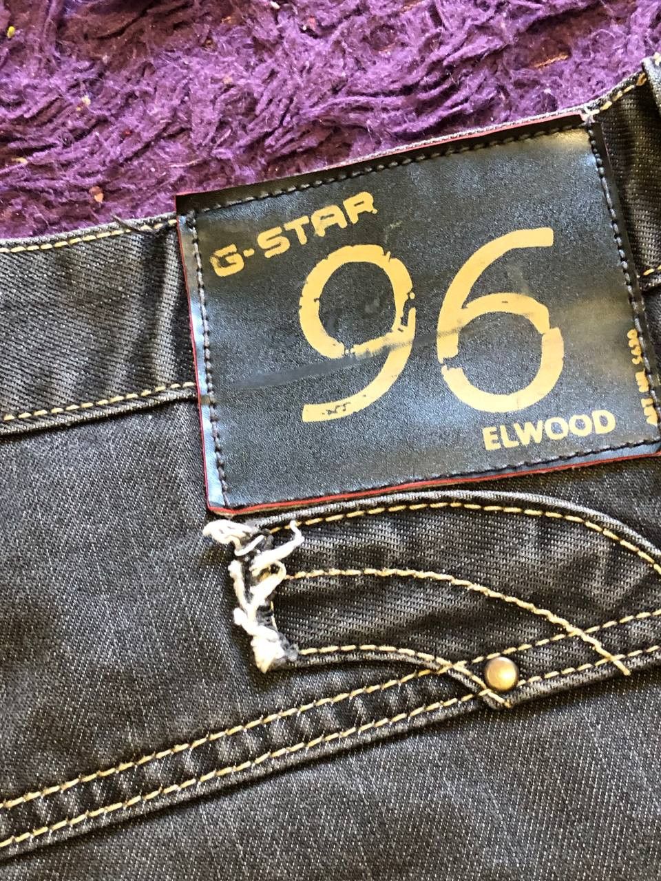 G-Star Y2K denim shorts #96 streetwear Vintage G-Star Raw Size US 32 / EU 48 - 8 Thumbnail