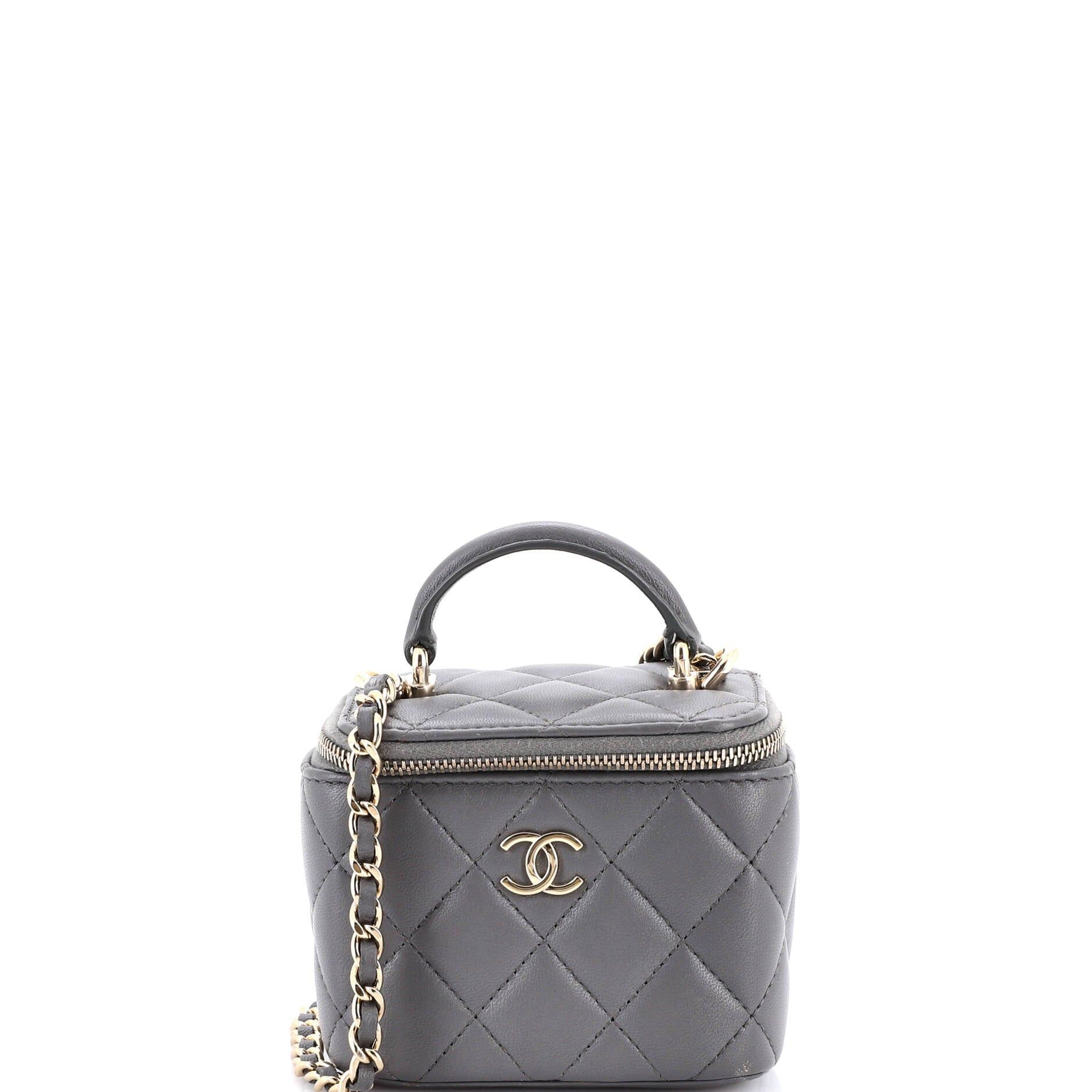 Chanel Classic Top Handle Vanity Case with Chain Size ONE SIZE - 1 Thumbnail