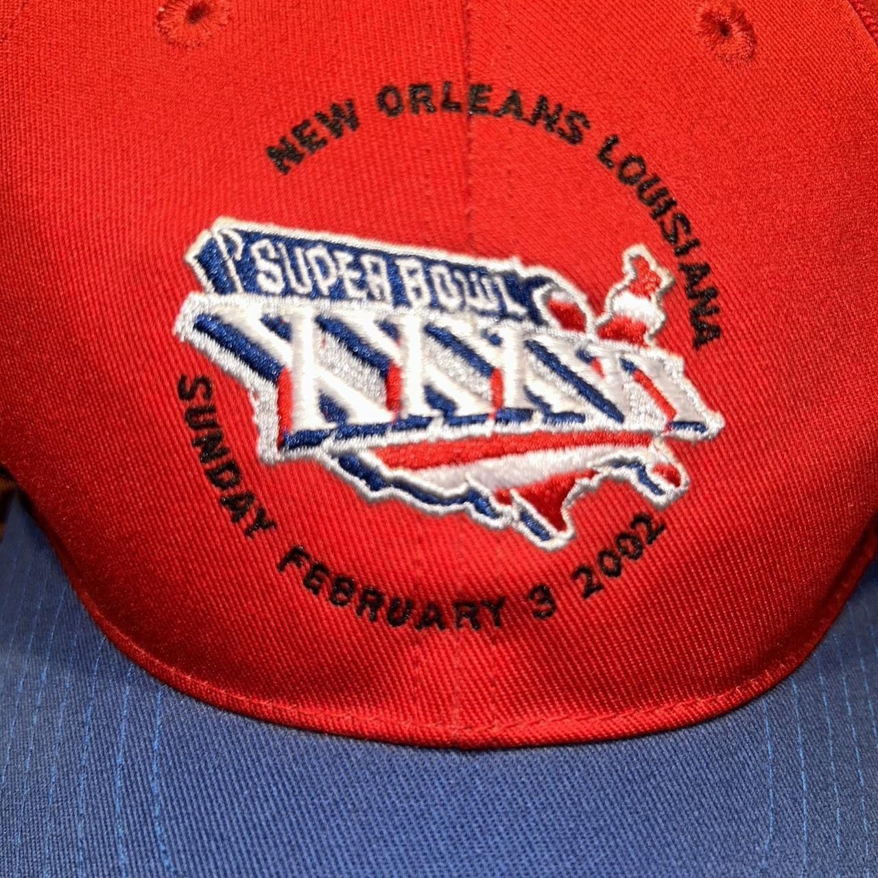 NFL Vintage 2002 Super Bowl XXXVI New Orleans Baseball Cap Size ONE SIZE - 2 Thumbnail