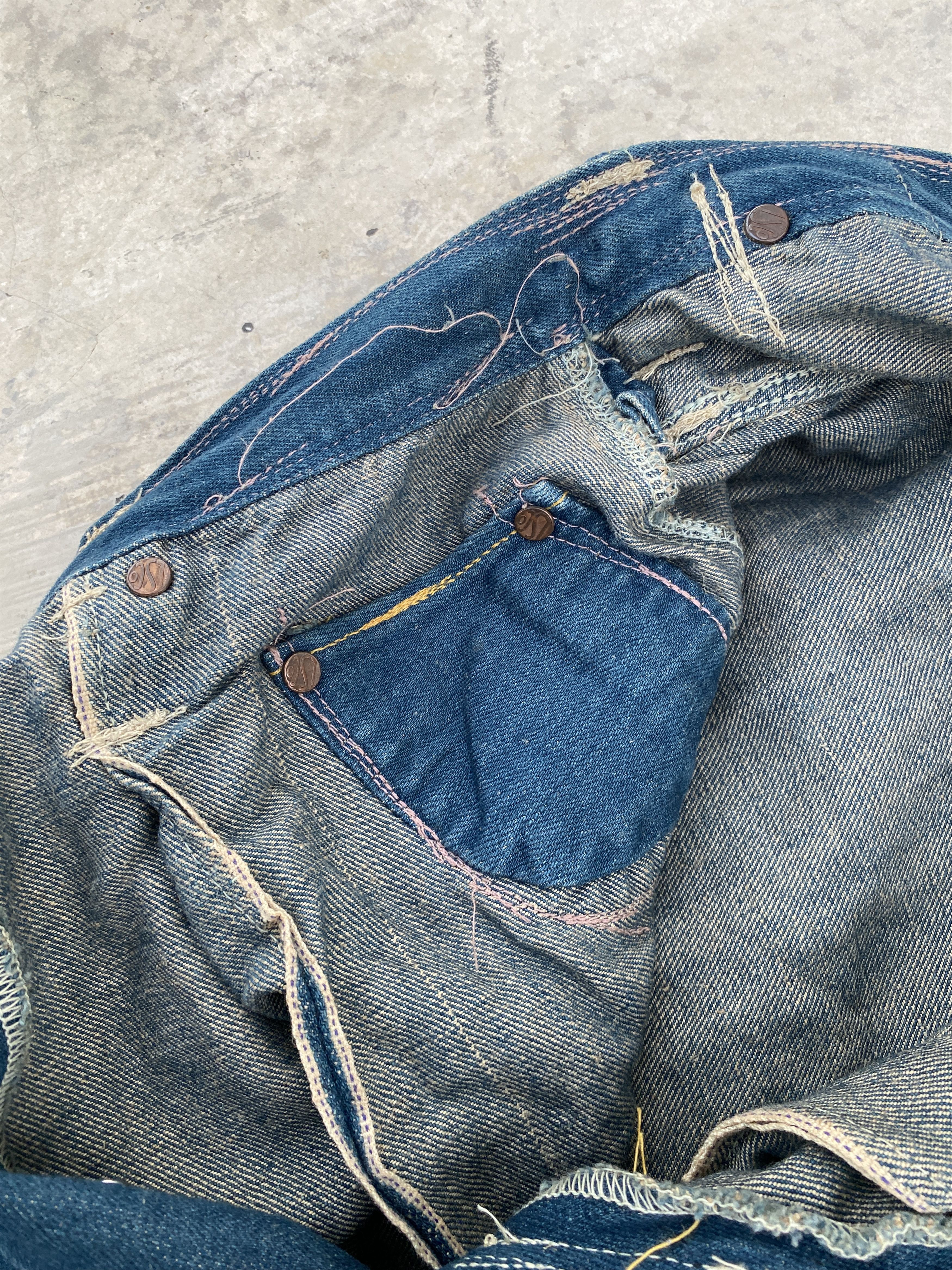 Levi's × Levi's Vintage Clothing Levis RED Slouch 2009SS Sarrouel Selvedge Jeans Size US 29 - 16 Thumbnail