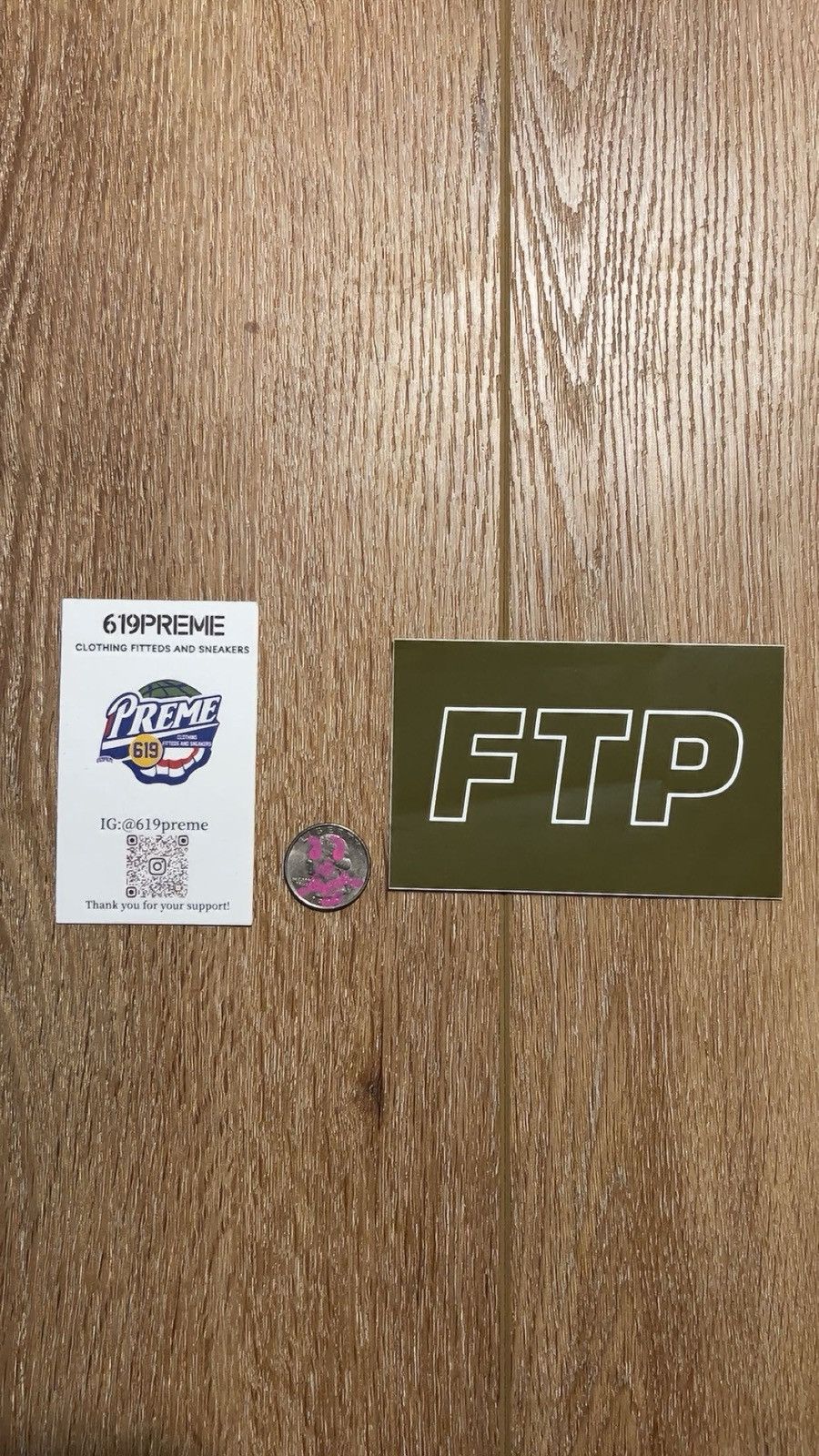 Fuck The Population FTP STICKER Size ONE SIZE - 1 Preview