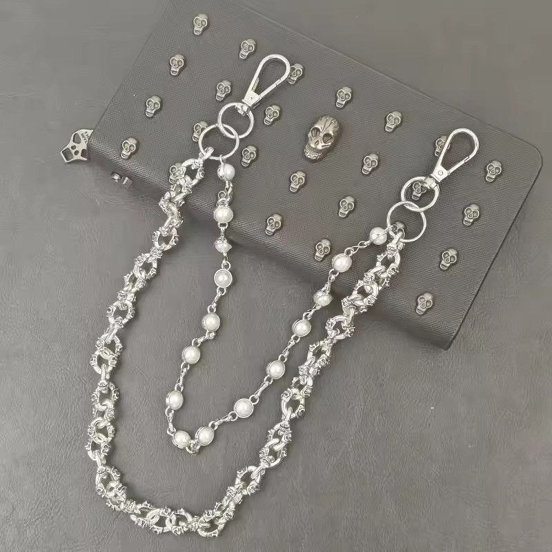 Jewelry Dice and Tribe Jean Motor Rock Wallet Chain Size ONE SIZE - 9 Thumbnail