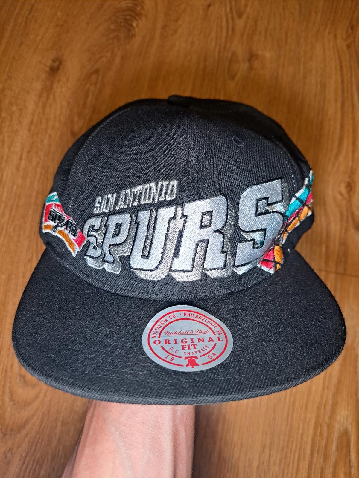Mitchell & Ness NEW Mitchell & Ness San Antonio Spurs Snapback Hat Cap Retro Size ONE SIZE - 1 Thumbnail