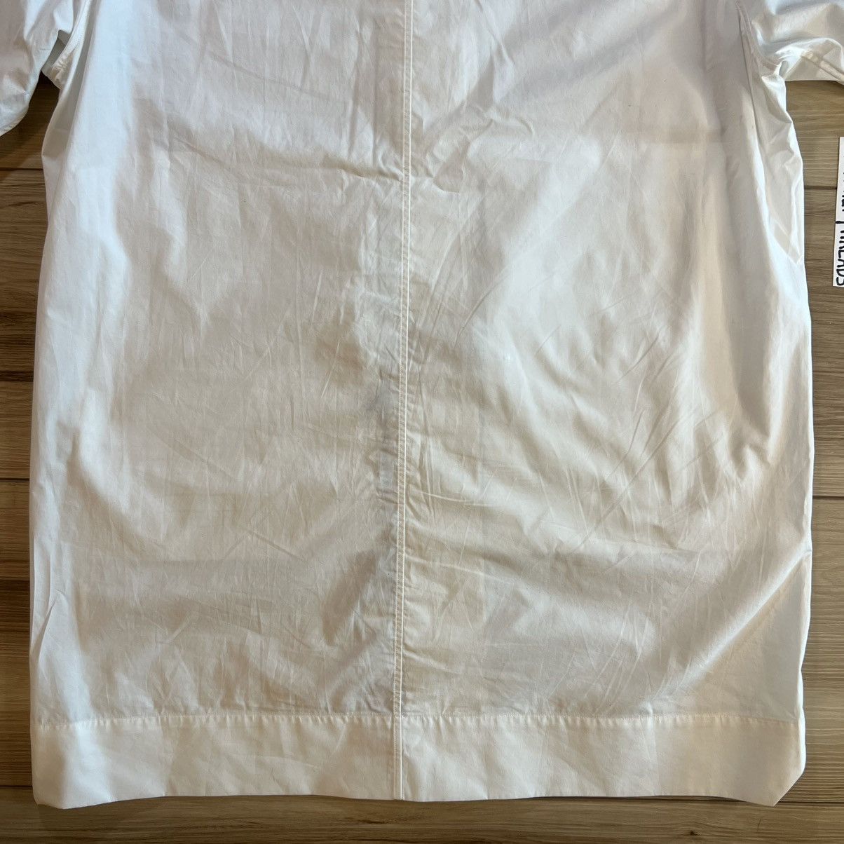 Rick Owens Rick Owens Lido SS23 Magnum Button Down White Short Sleeve Size US M / EU 48-50 / 2 - 19 Thumbnail