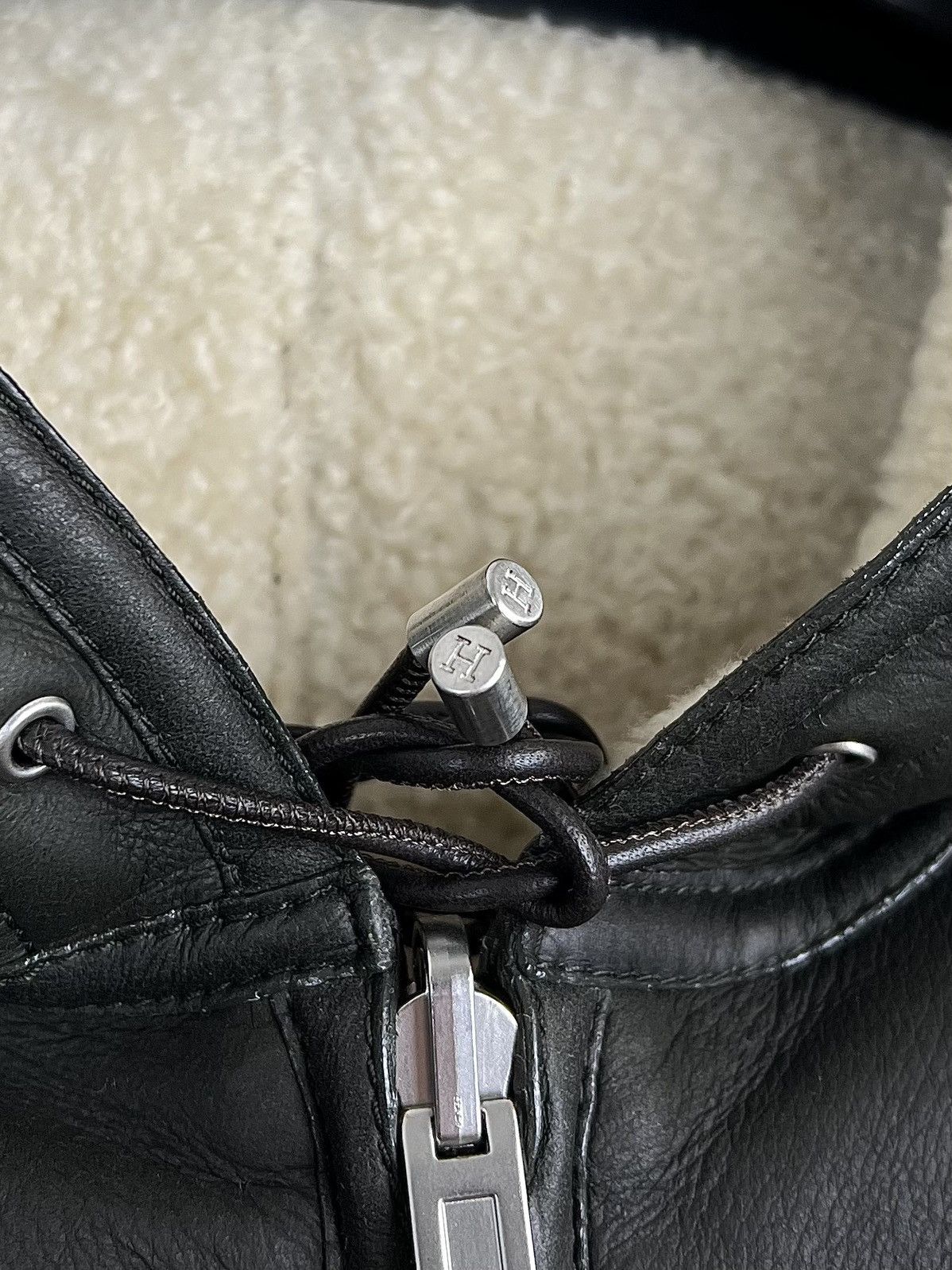 Hermes HERMES Jacket Leather Reversible Lambskin Sheepskin Men’s Size US XL / EU 56 / 4 - 8 Thumbnail